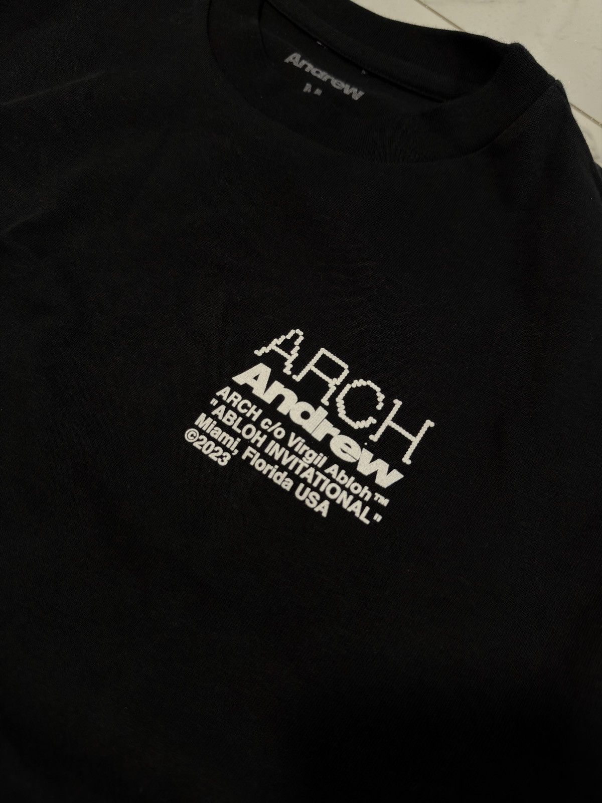 Virgil Abloh Virgil Abloh Andrew Arch Invitational Miami Art Basel Tee Size US M / EU 48-50 / 2 - 4 Thumbnail