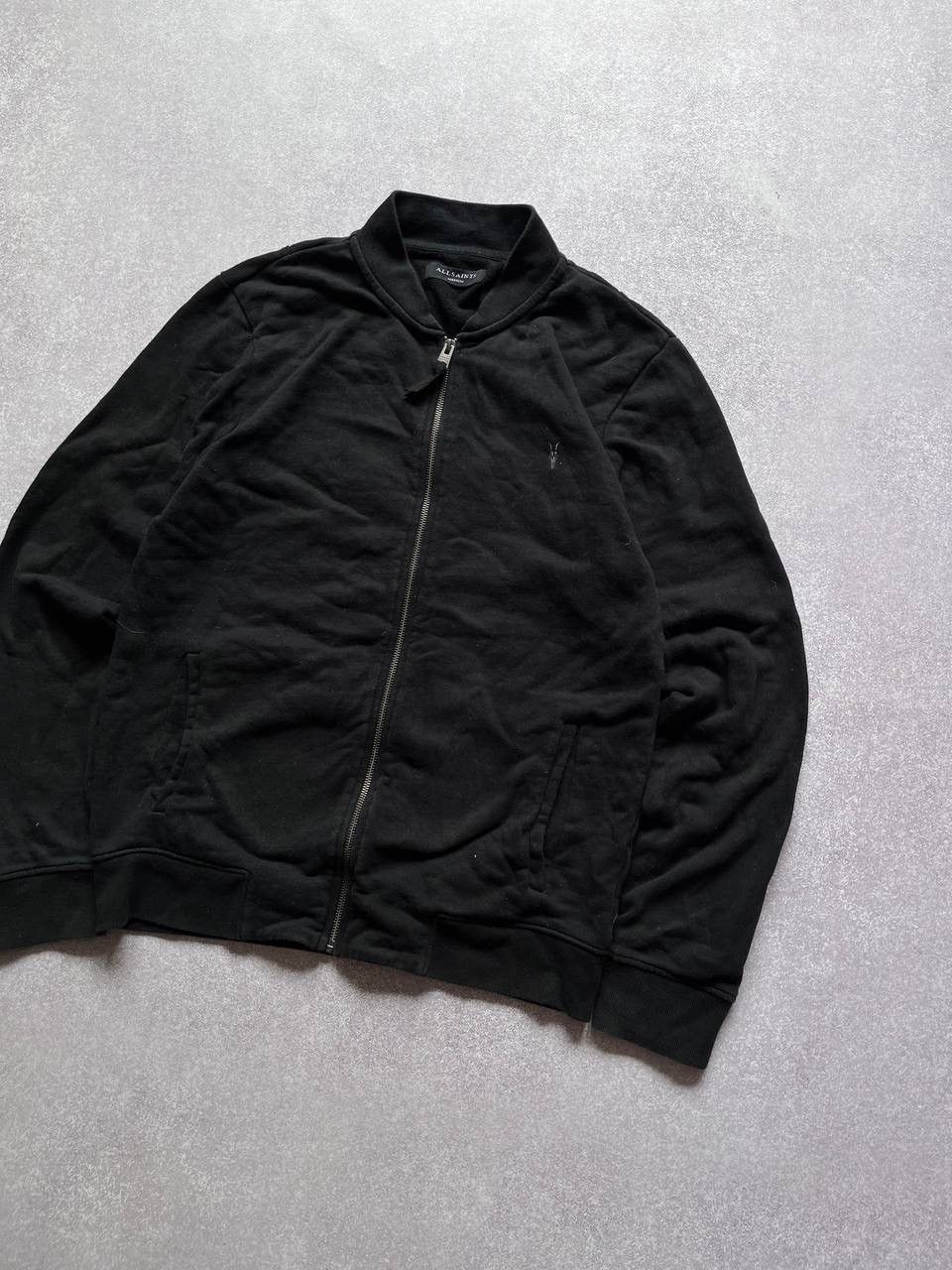 Vintage Allsaints Cotton Zip Olympic Jacket Y2K M