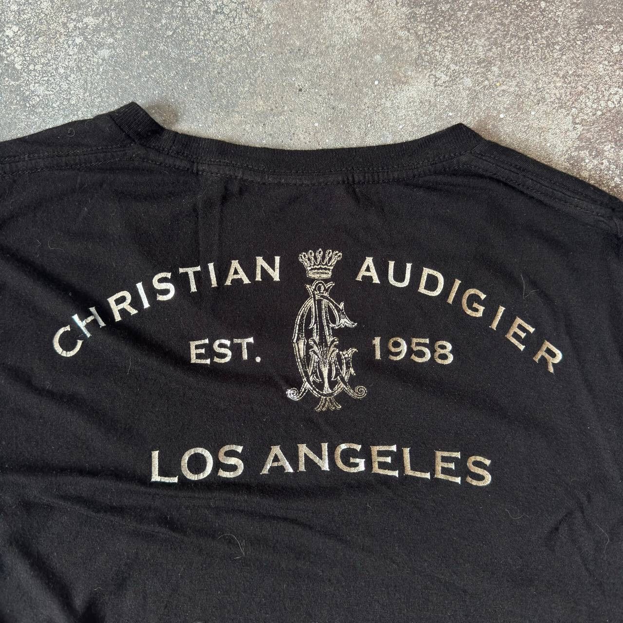 Christian Audigier × Ed Hardy Christian Audigier (Ed Hardy) Rhinestones Pantera T-Shirt Size M / US 6-8 / IT 42-44 - 7 Thumbnail