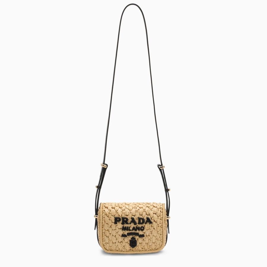 Prada o1d2blof0924 Size : OS / Natural Shoulder Bag In Beige Size ONE SIZE - 1 Thumbnail