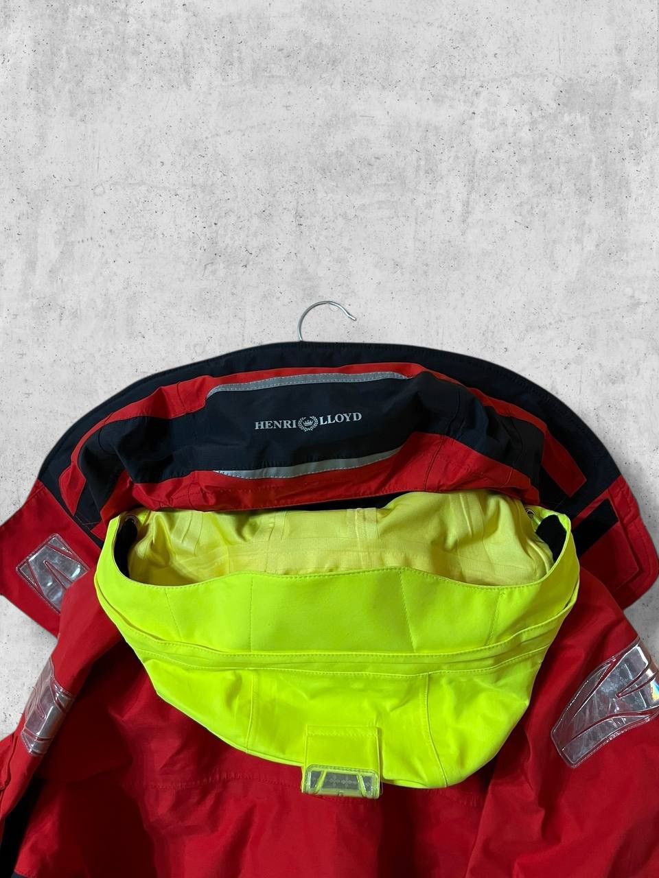Vintage RAR Henri Lloyd OFFSHORE GORE TEX Yachting Waterproof jacket Size US L / EU 52-54 / 3 - 15 Thumbnail