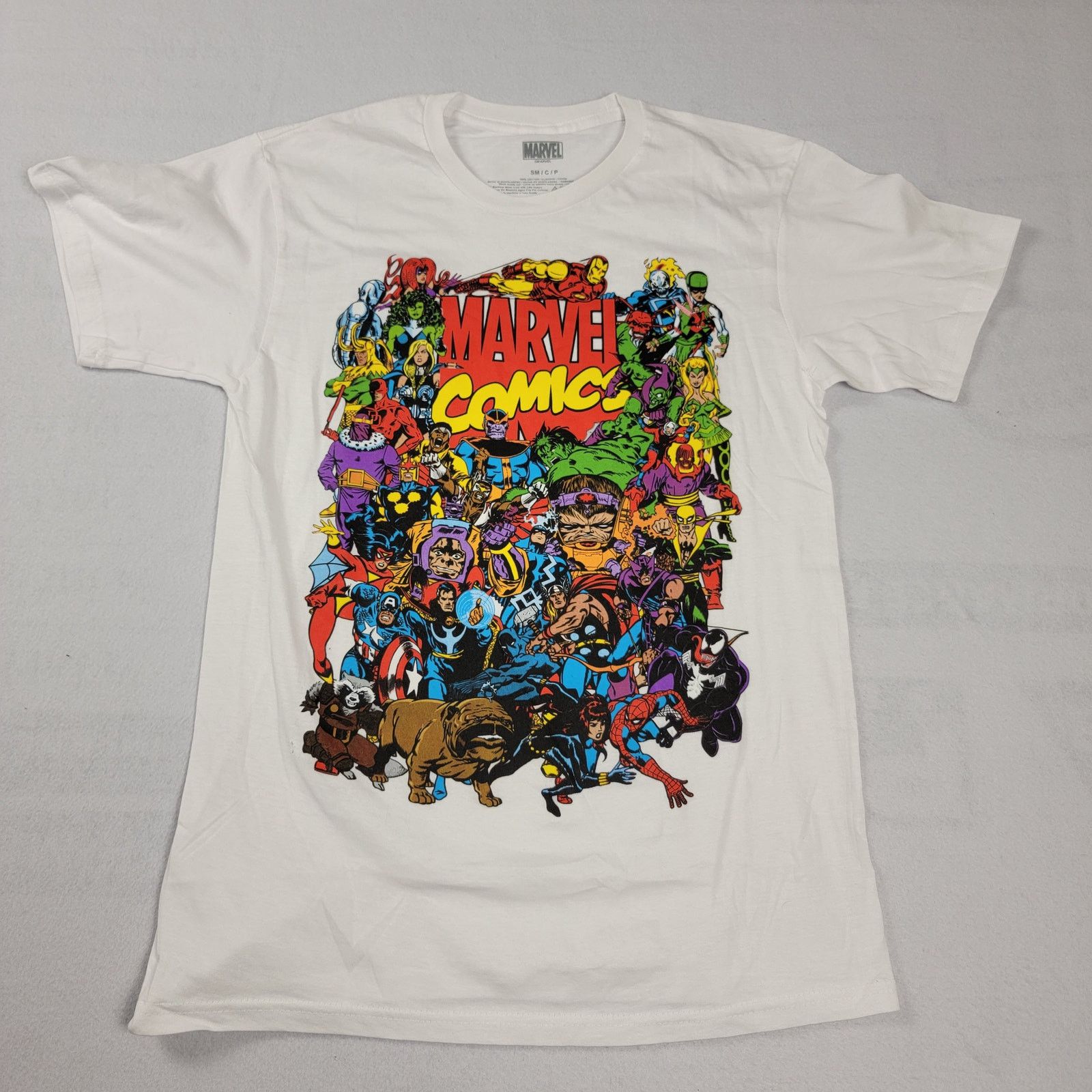 Marvel Comics Marvel Comics Mad Engine Characters Mens White Tshirt Sz S Size US S / EU 44-46 / 1 - 1 Thumbnail