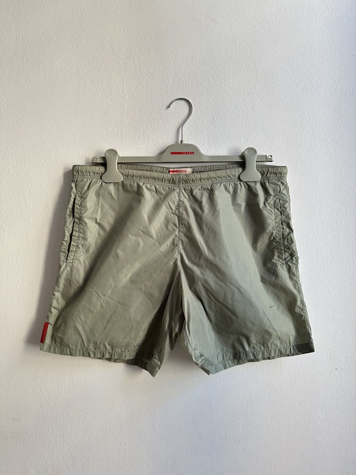 Prada Prada Vintage 90s Sport Collection Nylon swimming Shorts Size US 30 / EU 46 - 2 Thumbnail
