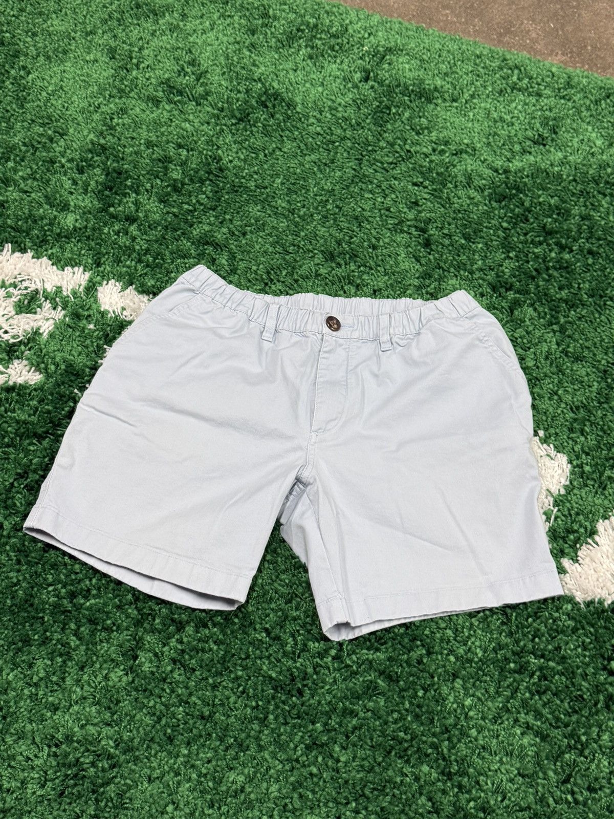 Chubbies Chubbies Blue Chino Shorts Glacier Ice Medium 7 Inch Inseam Size US 32 / EU 48 - 1 Thumbnail