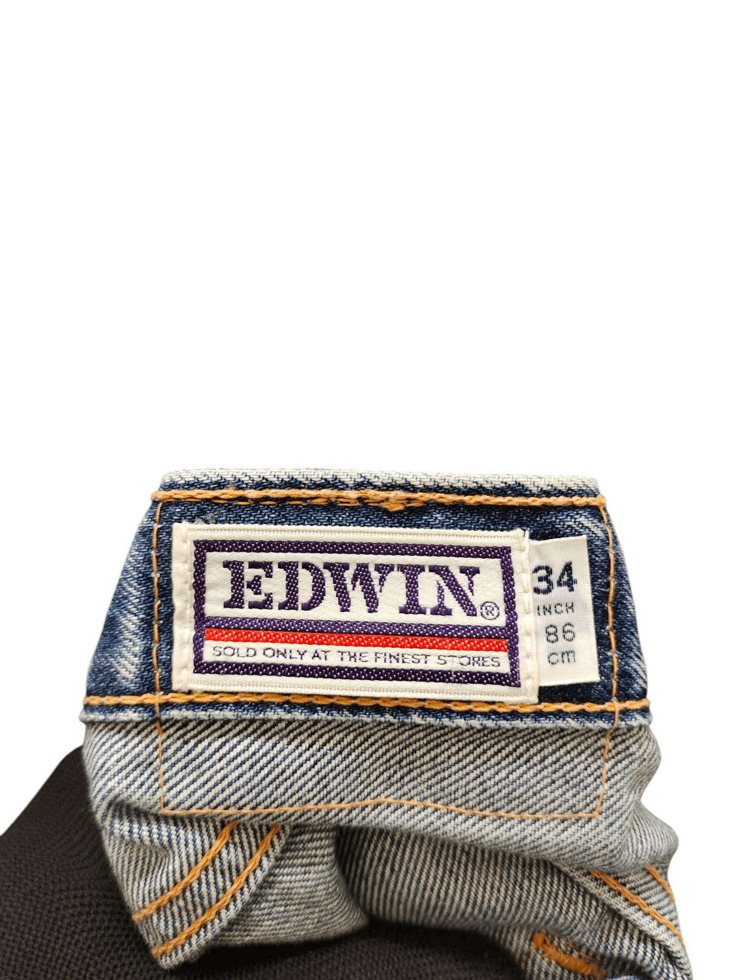 If Six Was Nine Loose Jeans Edwin Distress Faded Clawmark Denim Jeans Size US 32 / EU 48 - 12 Thumbnail