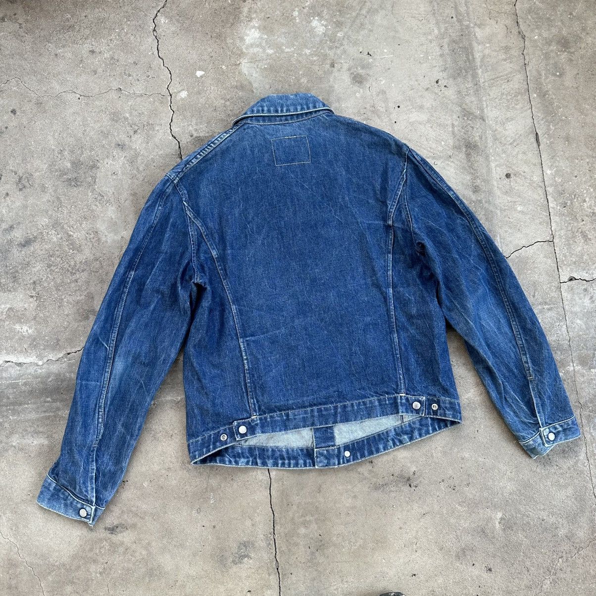 Levi's Levis Engineered Jeans Snap Button Denim Jacket Size US L / EU 52-54 / 3 - 9 Thumbnail