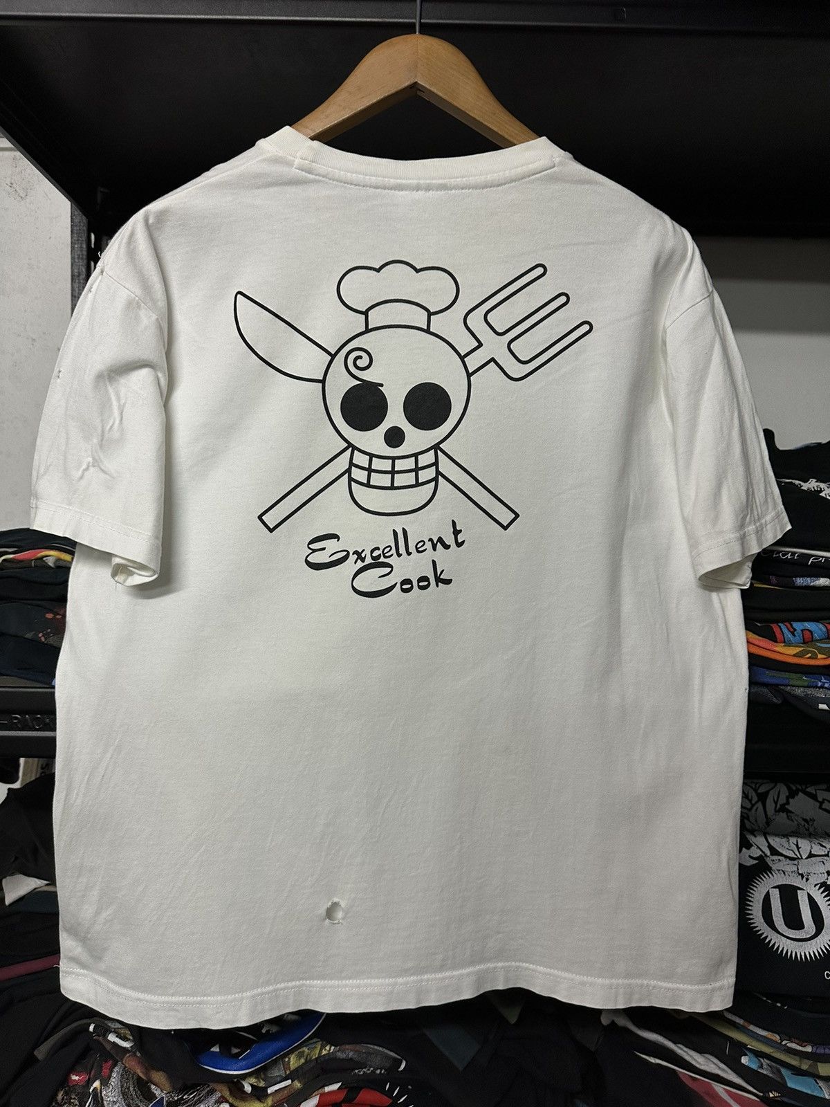 Anime × One Piece × Vintage Vintage One Piece Excellent Cook Boxy Tee Size US XL / EU 56 / 4 - 3 Thumbnail
