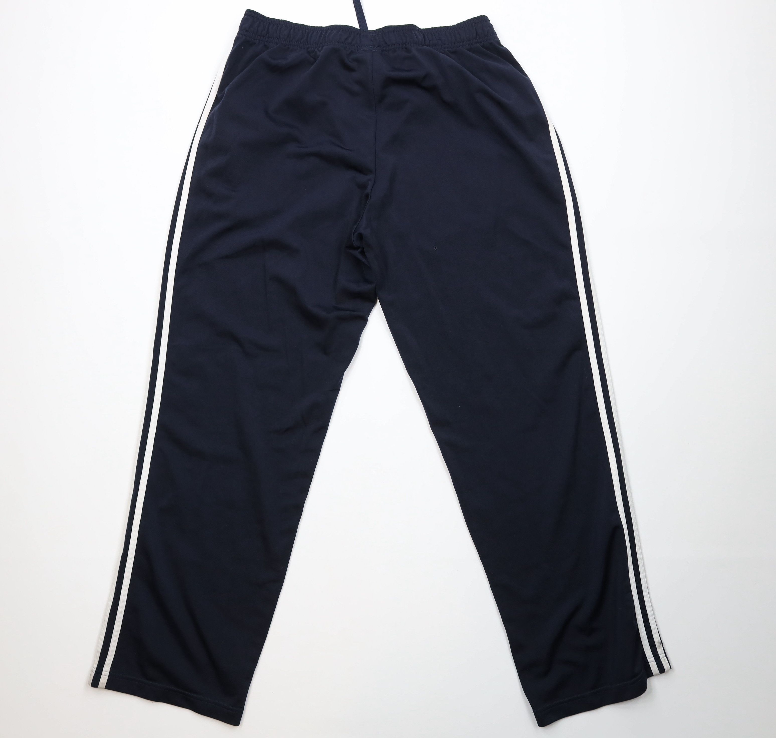 Adidas Vintage Y2K Adidas Spell Striped Wide Leg Sweatpants Blue Size US 38 / EU 54 - 11 Thumbnail