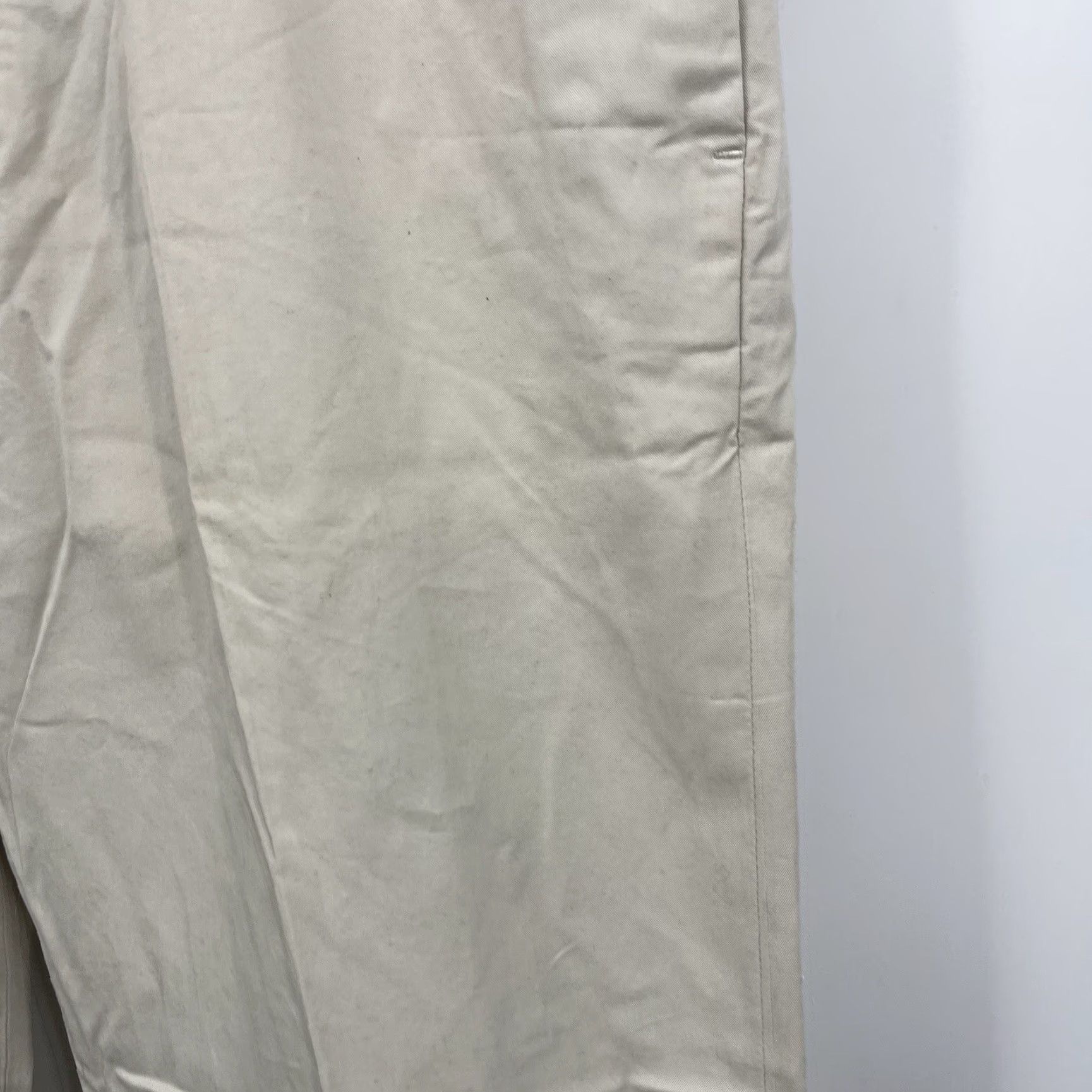 Club Monaco Club Monaco Pants Mens 36 Kennedy Classic Fit Chinos Pockets Button Beige Cotton Flat Front 31in Regular Size Type Mens Size US 36 / EU 52 - 7 Thumbnail