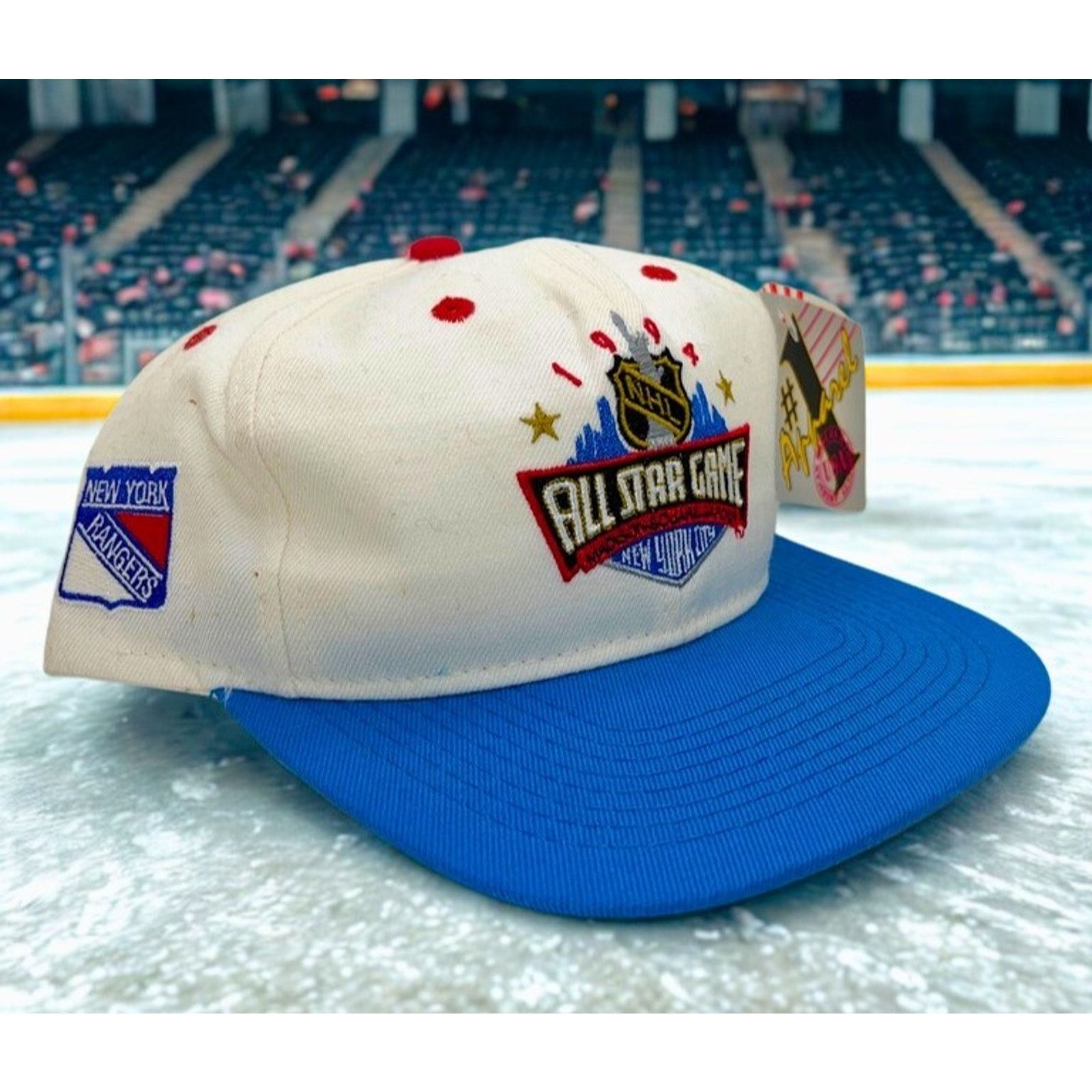 NHL New York Rangers #1 Apparel 1994 NHL All Star Game Snapback Size ONE SIZE - 1 Thumbnail