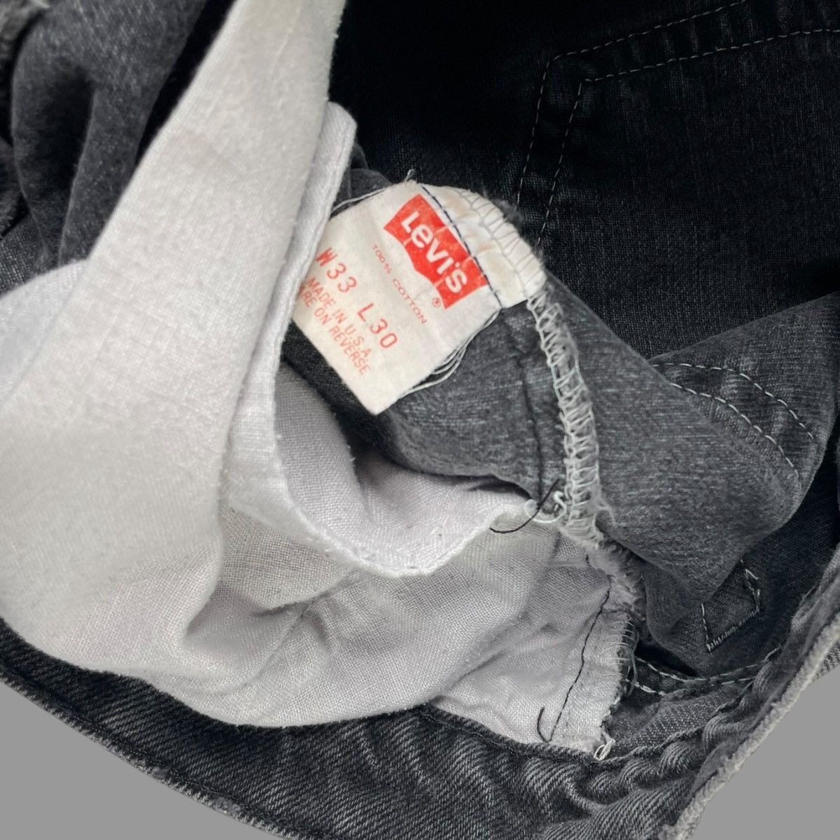 Levi's × Vintage Vintage 1990 Levi’s faded denim jeans Size US 30 / EU 46 - 5 Thumbnail