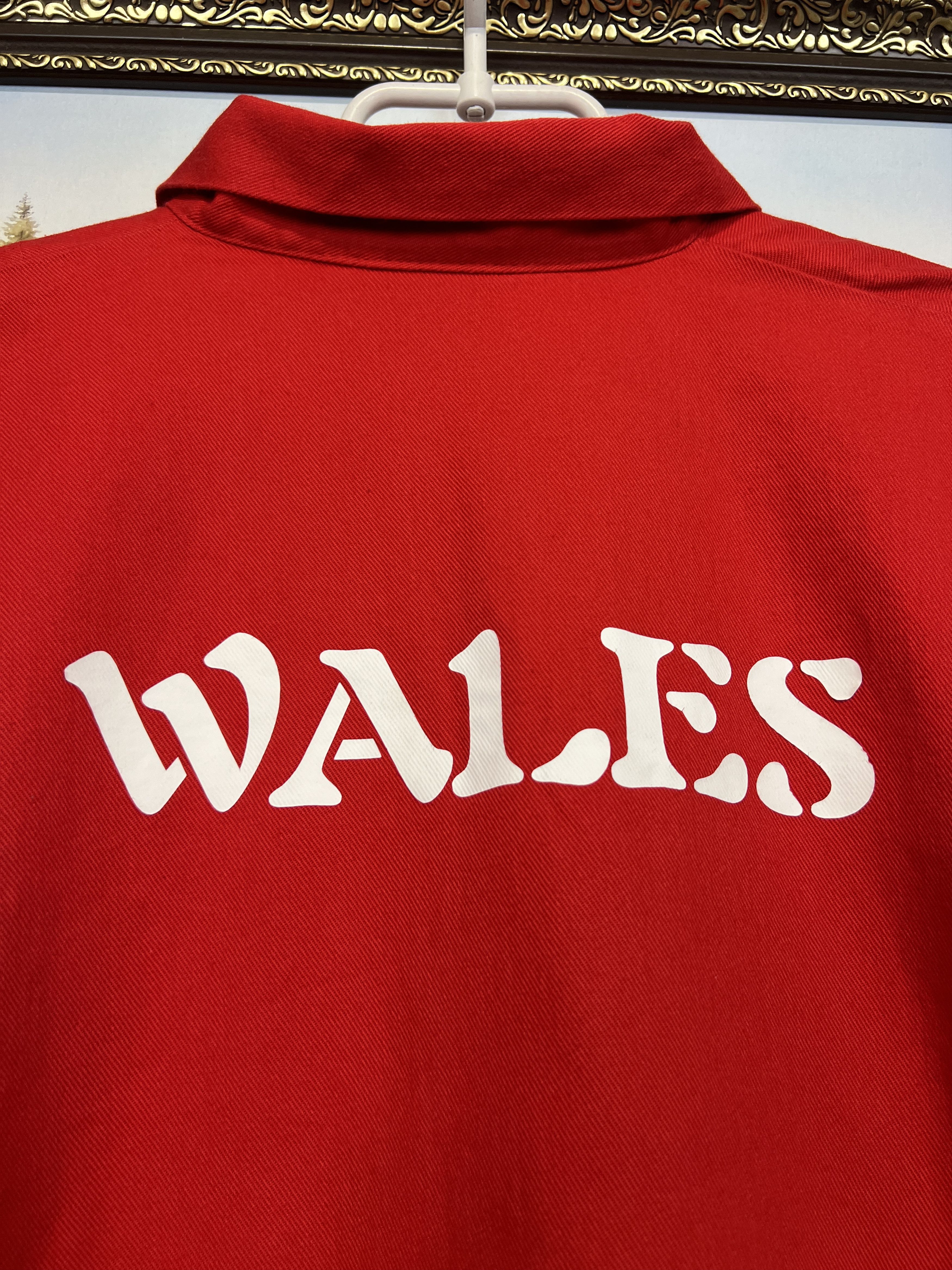 Vintage Vintage 90's Wales Football Jacket Soccer National Track Top Size US XL / EU 56 / 4 - 10 Thumbnail