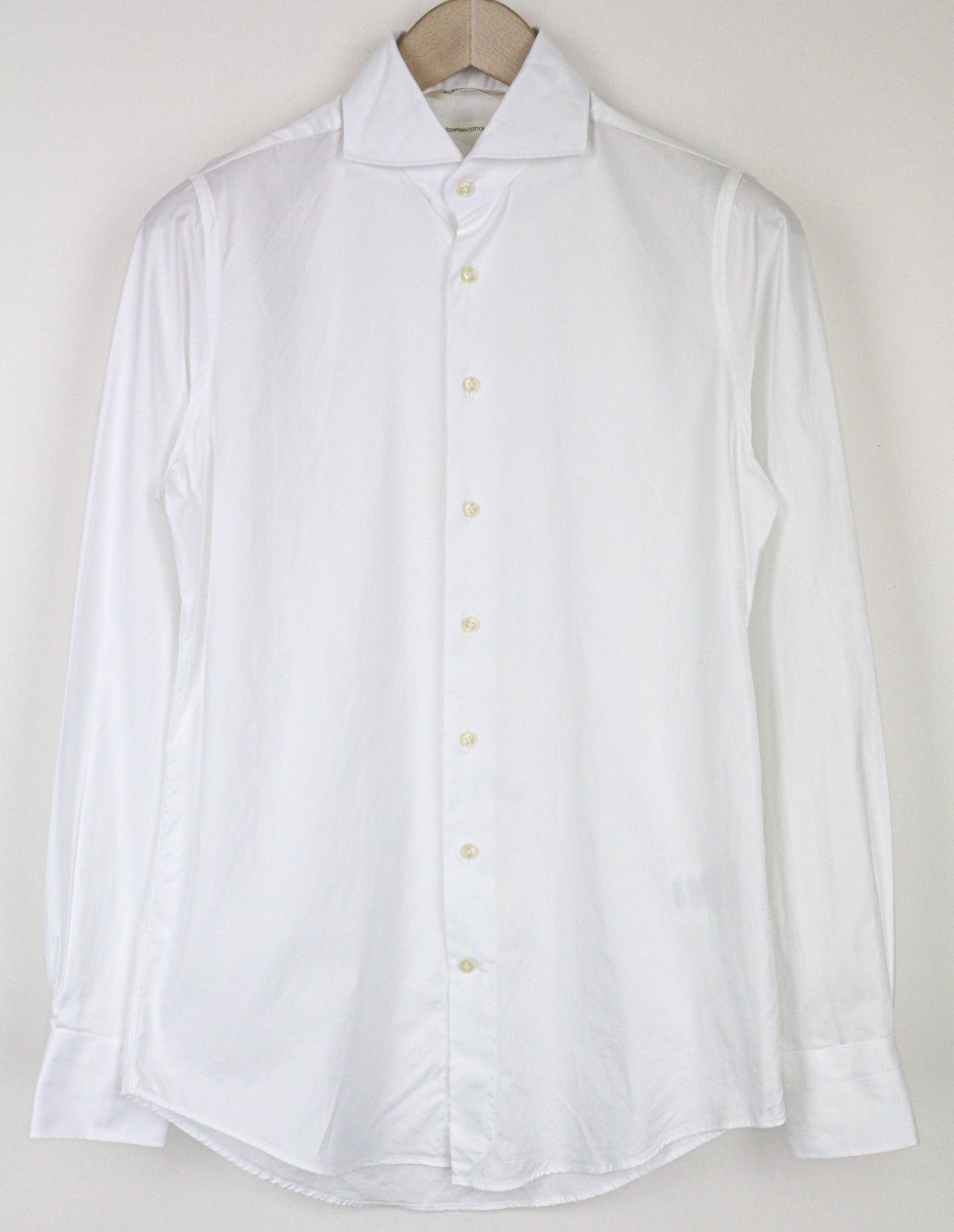 Suitsupply 38/15 Extra Slim White Cotton Shirt 79477 Size 38R - 1 Thumbnail