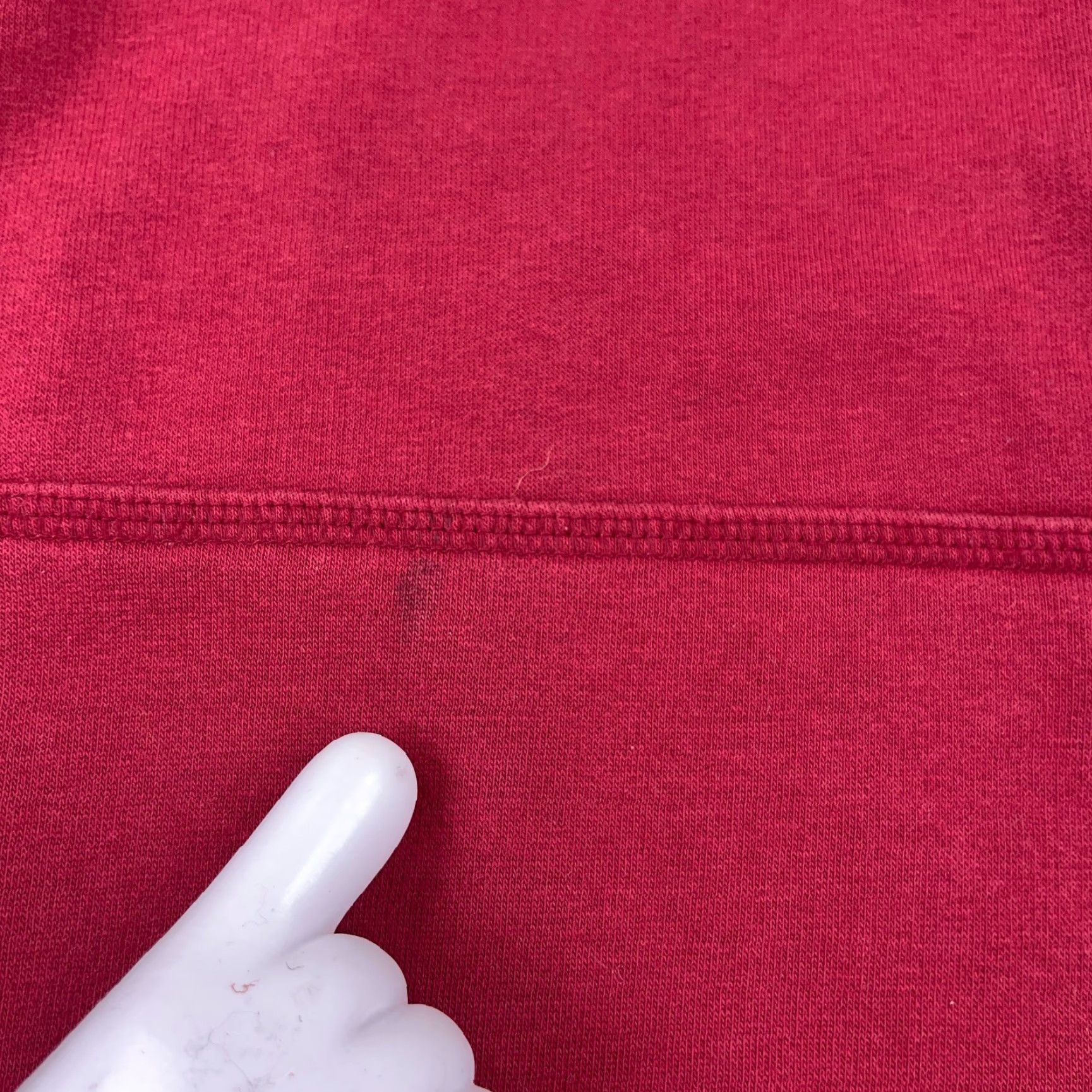 Nike VINTAGE Nike Hoodie Men 2XL Red Sweatshirt Pullover Hooded Knit 90s Grunge Logo Sportswear Size US XXL / EU 58 / 5 - 6 Thumbnail