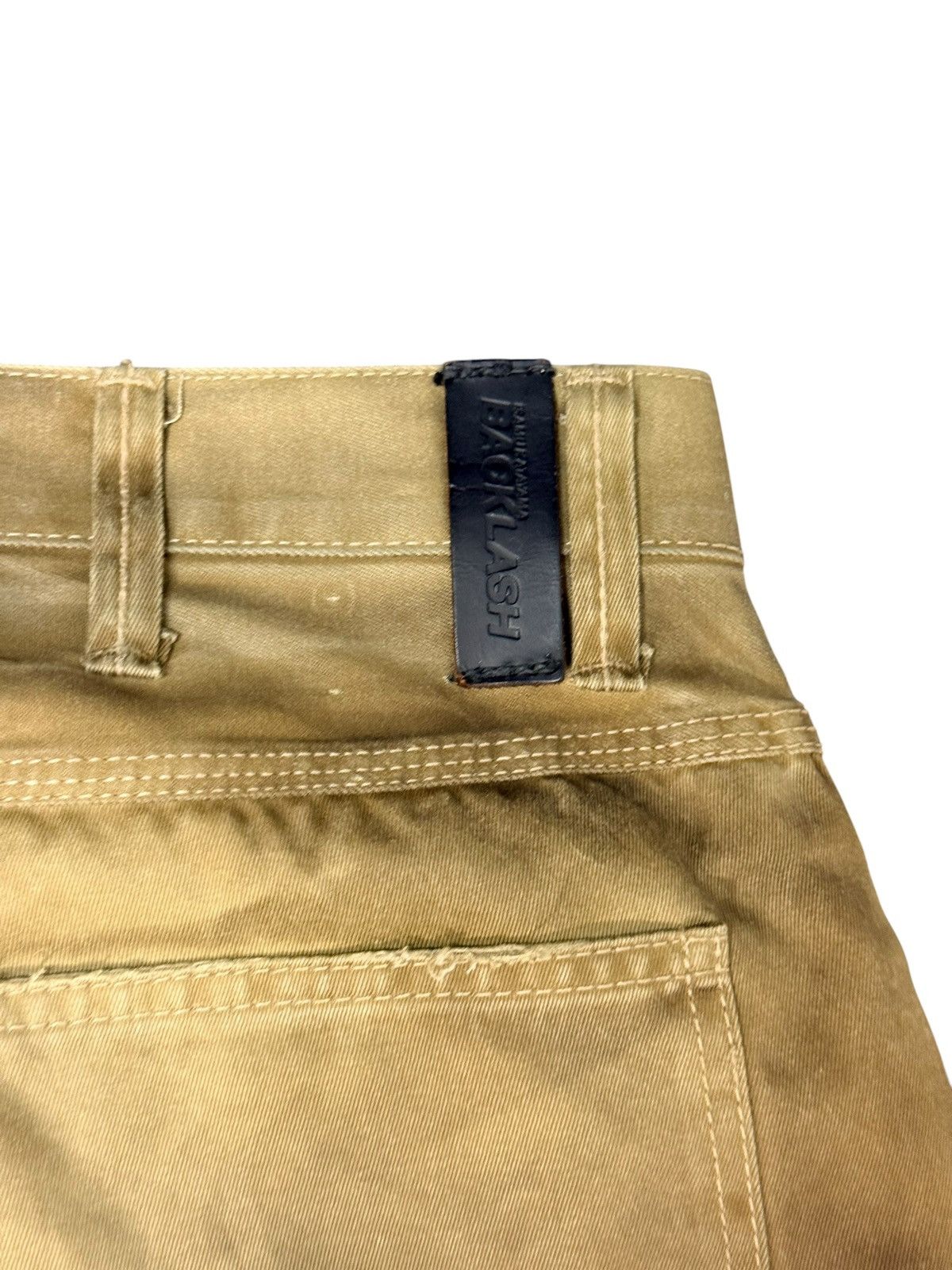 Isamu Katayama Backlash Carpenter Pant Isamu Katayama Leather Patchwork 3🟦2 Size US 31 - 18 Thumbnail