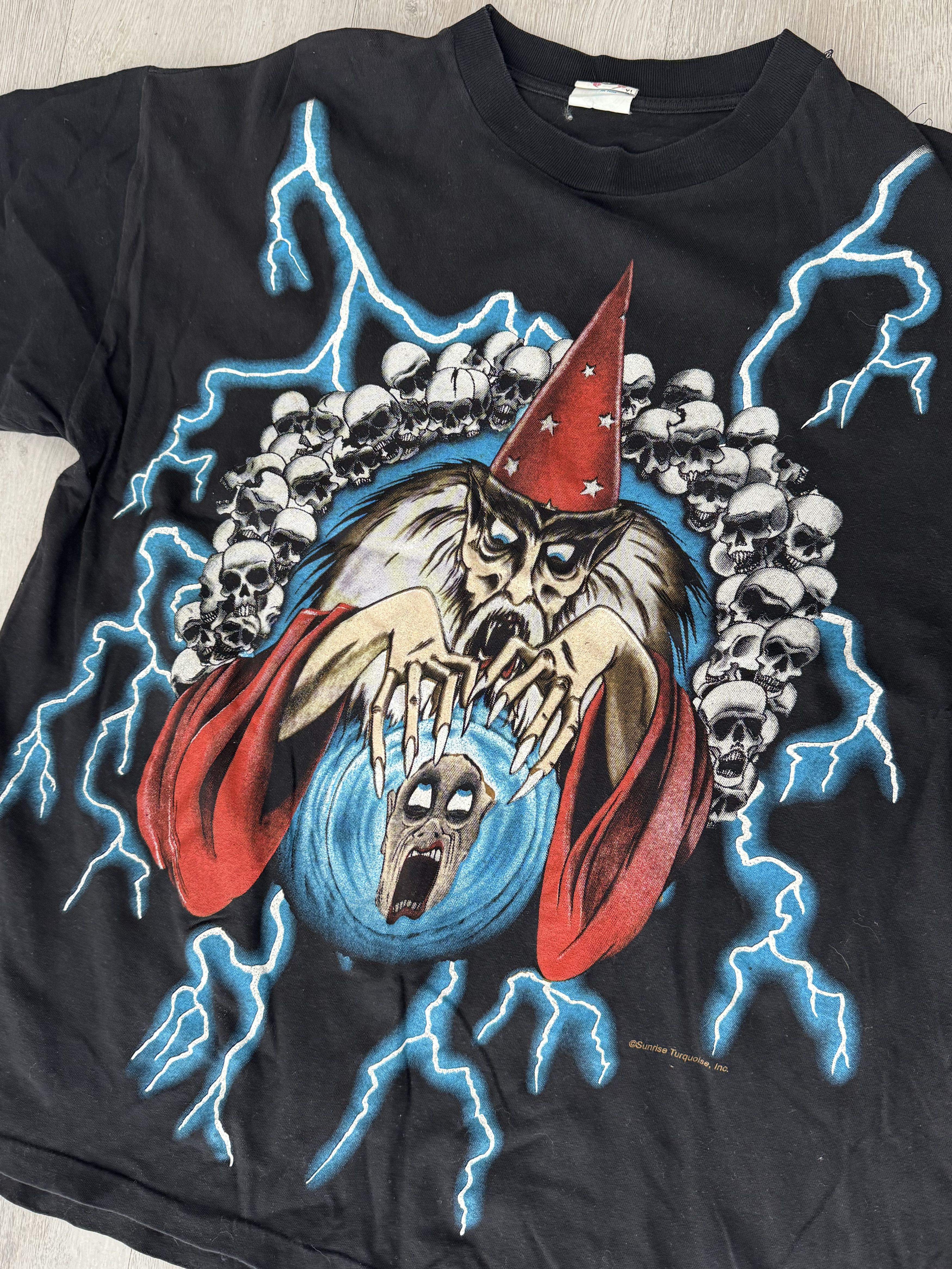 Vintage RARE VINTAGE AMERICAN THUNDER T-SHIRT Size US XL / EU 56 / 4 - 3 Thumbnail