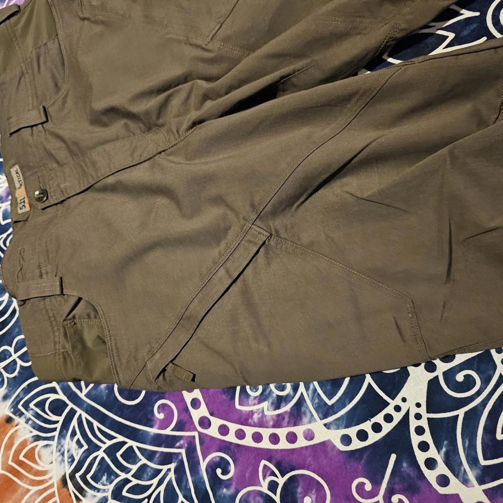 Designer 5.11 Tactical Men's Khaki Trousers 38x32 Size US 38 / EU 54 - 4 Thumbnail