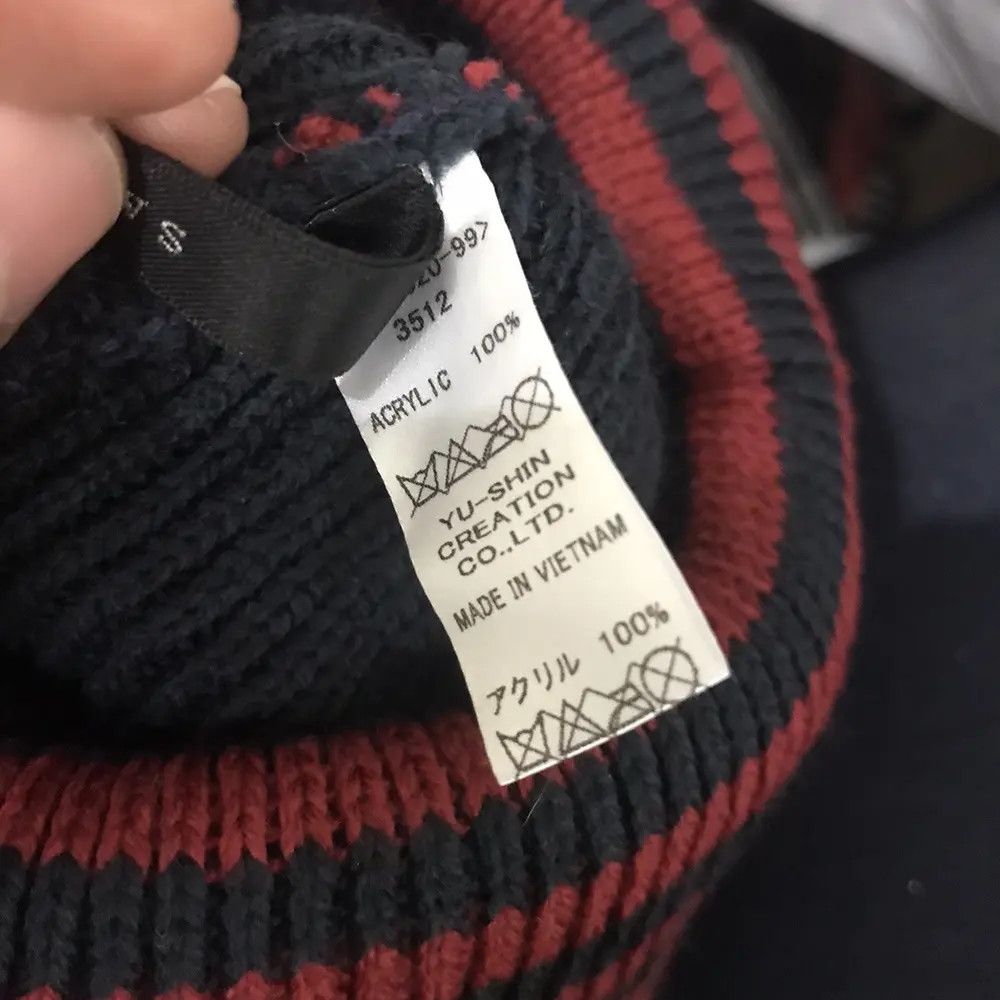 Vintage Yevs Stripe Design Beanie Hat Size ONE SIZE - 7 Thumbnail