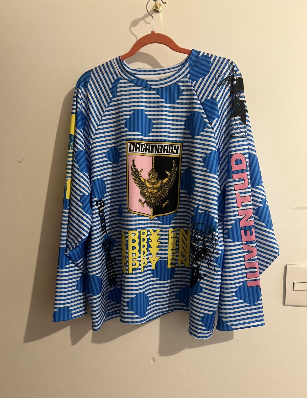Dover Street Market × Liberal Youth Ministry Dream Yoga/Happy End Jersey Size US XL / EU 56 / 4 - 6 Thumbnail