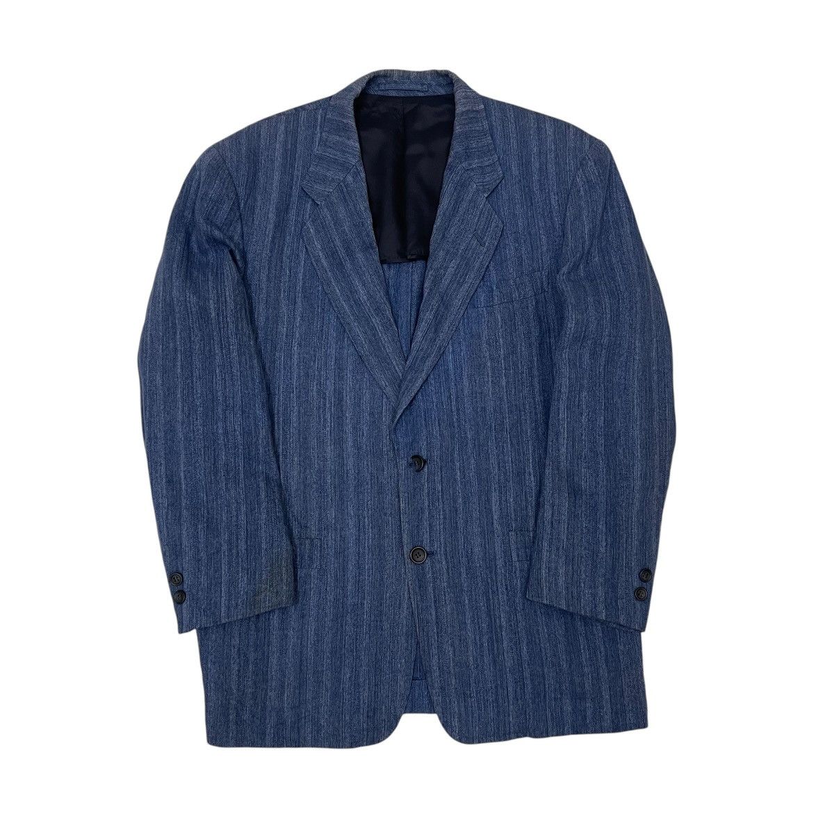 Lanvin Vintage Lanvin Paris Striped Jacket Size US M / EU 48-50 / 2 - 1 Thumbnail