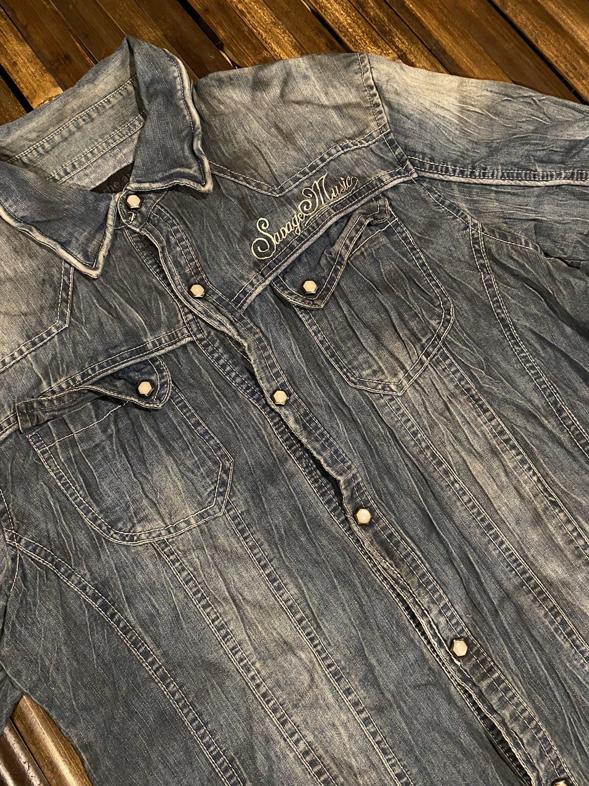 In The Attic IN THE ATTIC DENIM JACKET Size US M / EU 48-50 / 2 - 2 Thumbnail