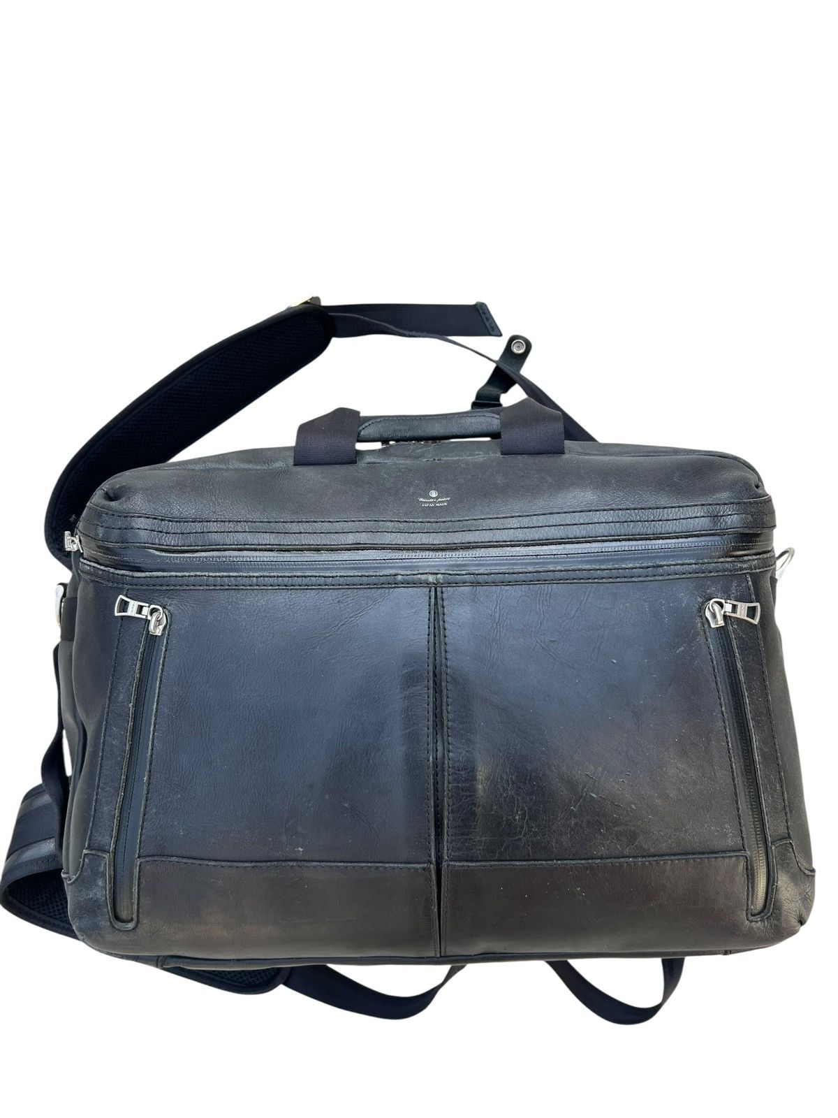 MasterPiece Patina Scratches Leather Backpack 3 Way Bag By Masterpiece Size ONE SIZE - 6 Thumbnail