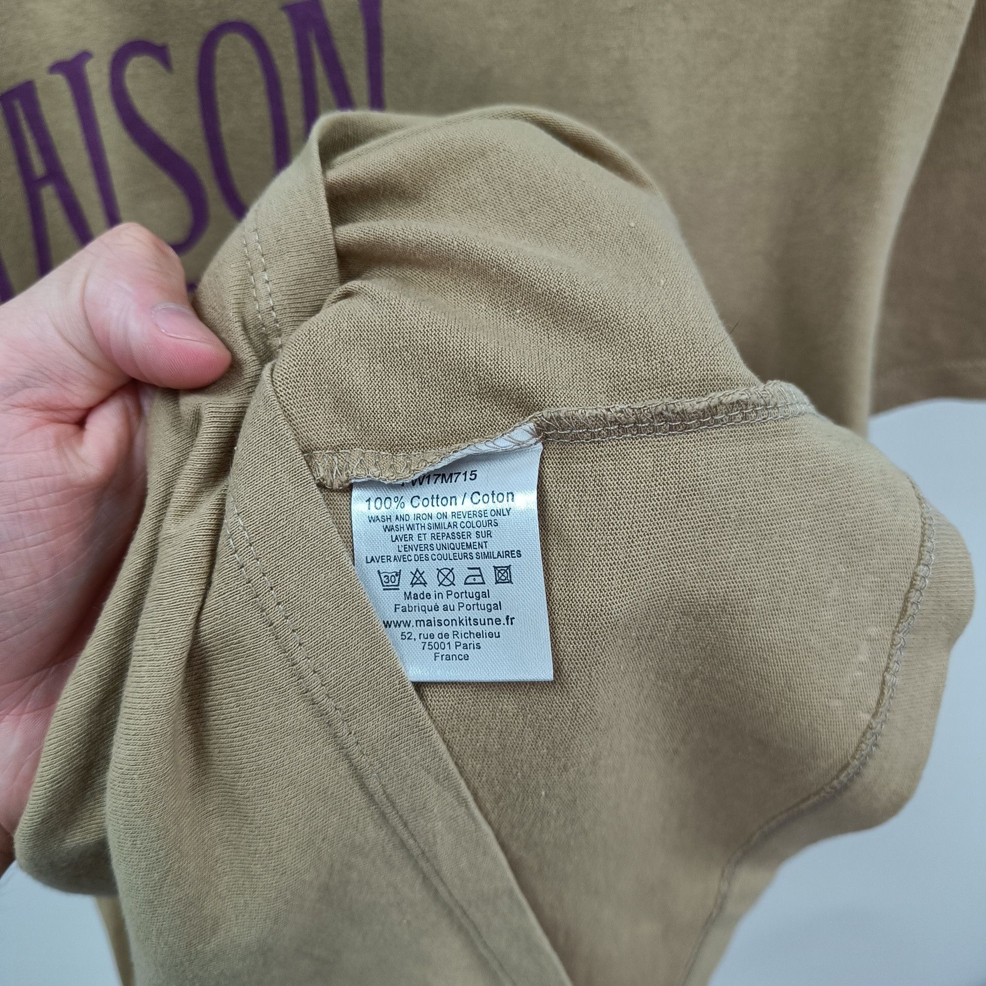 Japanese Brand Maison Kitsune Navy Palais Royal T-shirt Size US M / EU 48-50 / 2 - 5 Thumbnail
