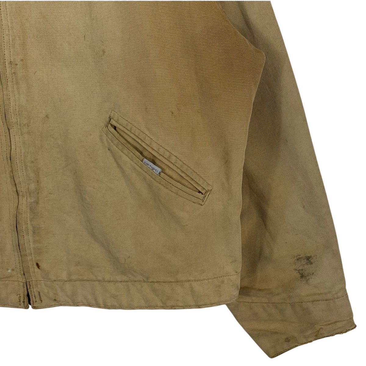 Carhartt VINTAGE CARHARTT DETROIT WORKER DENIM BOMBER JACKET Size US M / EU 48-50 / 2 - 6 Thumbnail