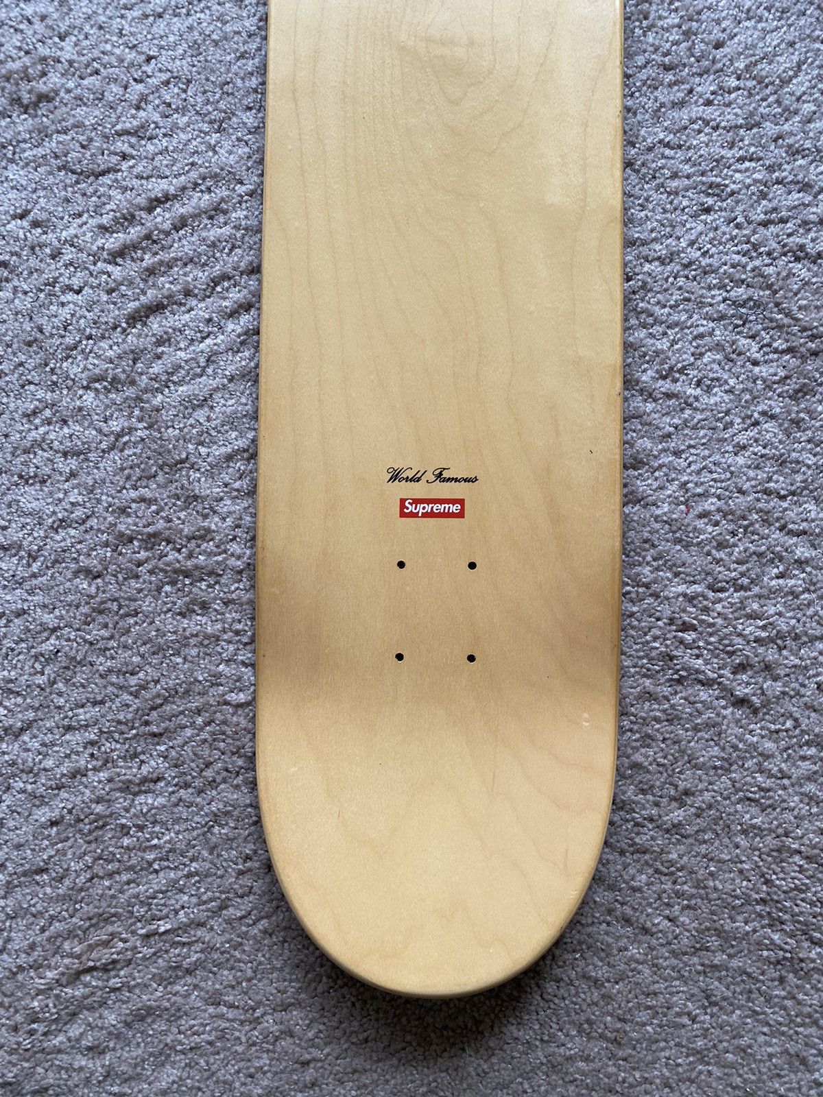 Supreme Supreme bling skate deck silver 2013 authentic Size ONE SIZE - 11 Thumbnail