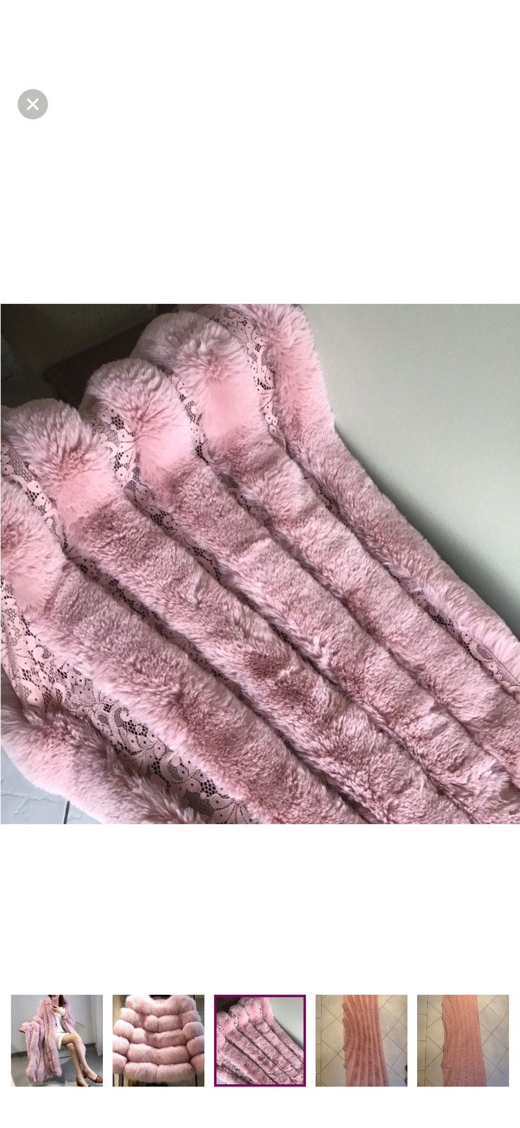 Other Off the Shoulder Fur Coat Size ONE SIZE - 3 Thumbnail
