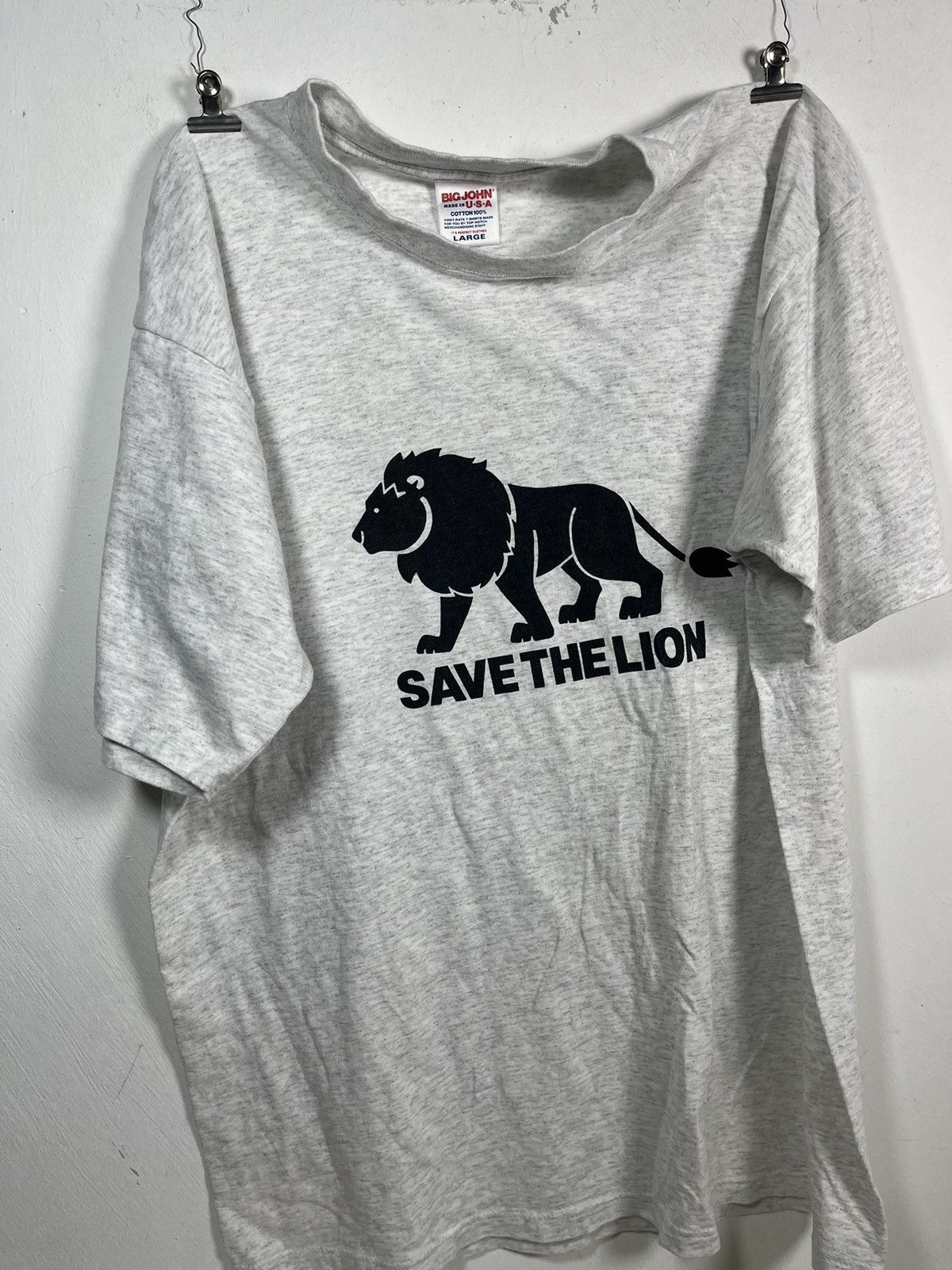 Big John Vintage Big John Save The Lion Size US L / EU 52-54 / 3 - 1 Thumbnail