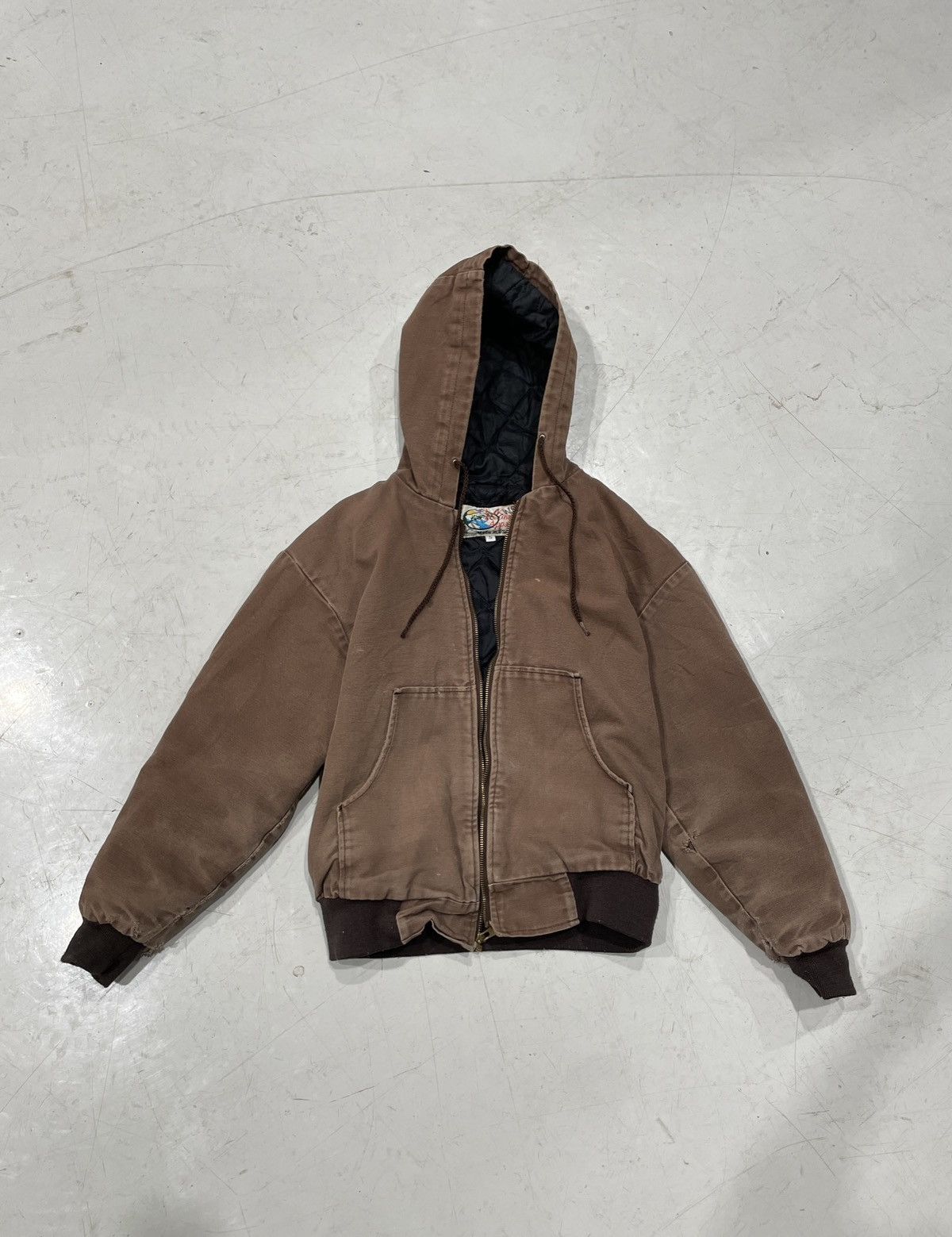 Vintage Vintage Brown Workwear Jacket Size US S / EU 44-46 / 1 - 1 Thumbnail