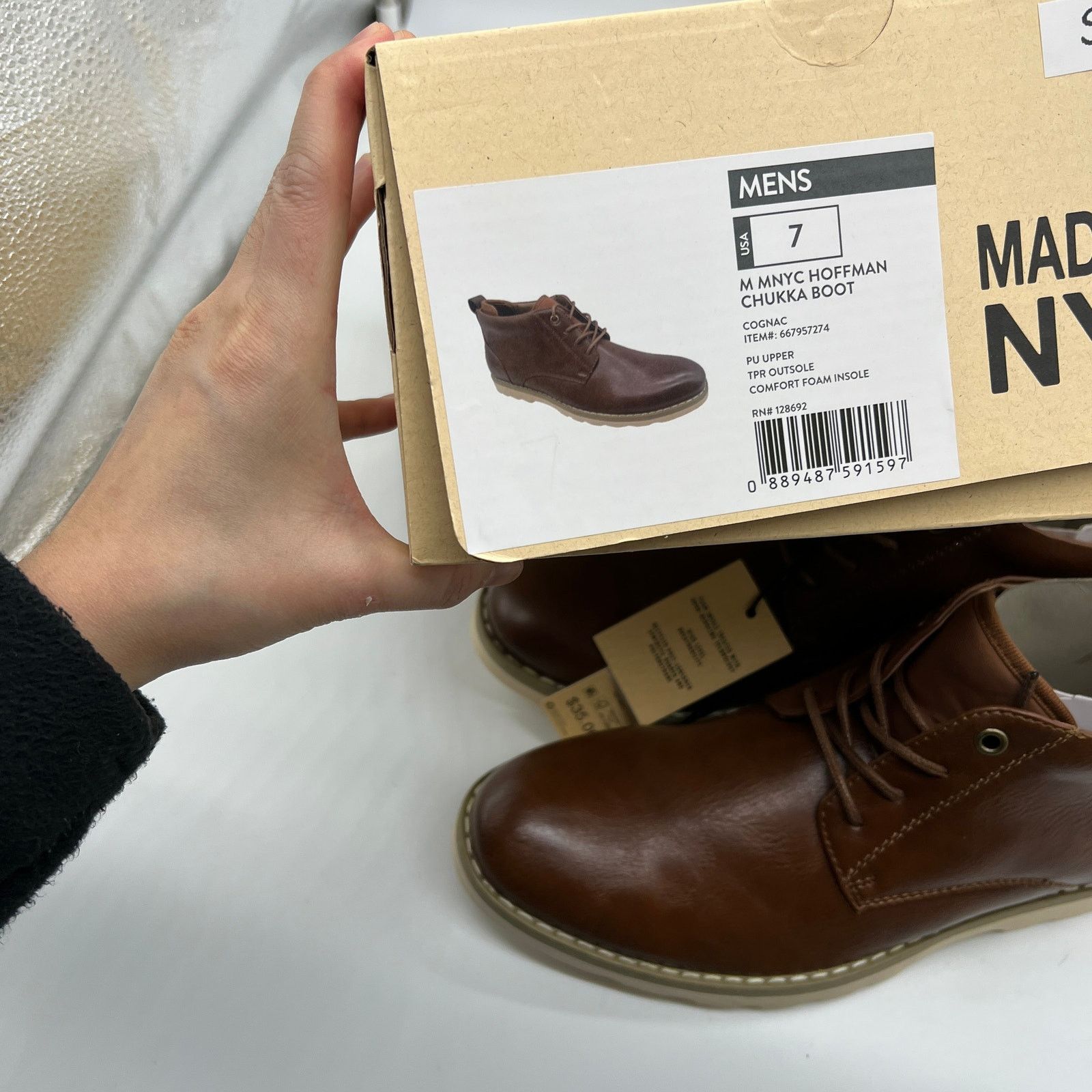 Other Madden NYC Men’s Hoffman Chukka Boots Cognac Brown Size US 7 / EU 40 - 11 Thumbnail