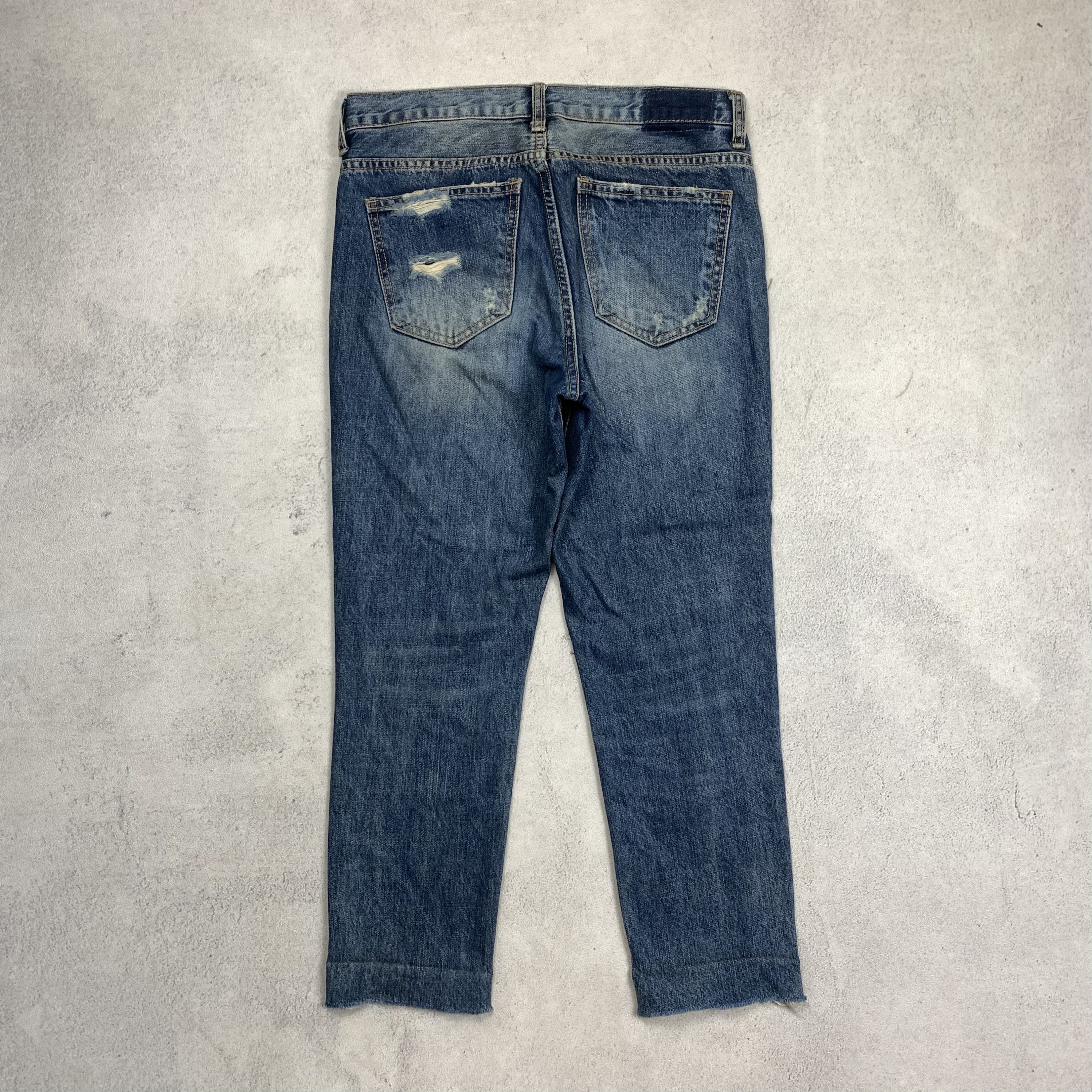 Acne Studios Acne Studios Distressed Denim Size US 30 / EU 46 - 4 Thumbnail
