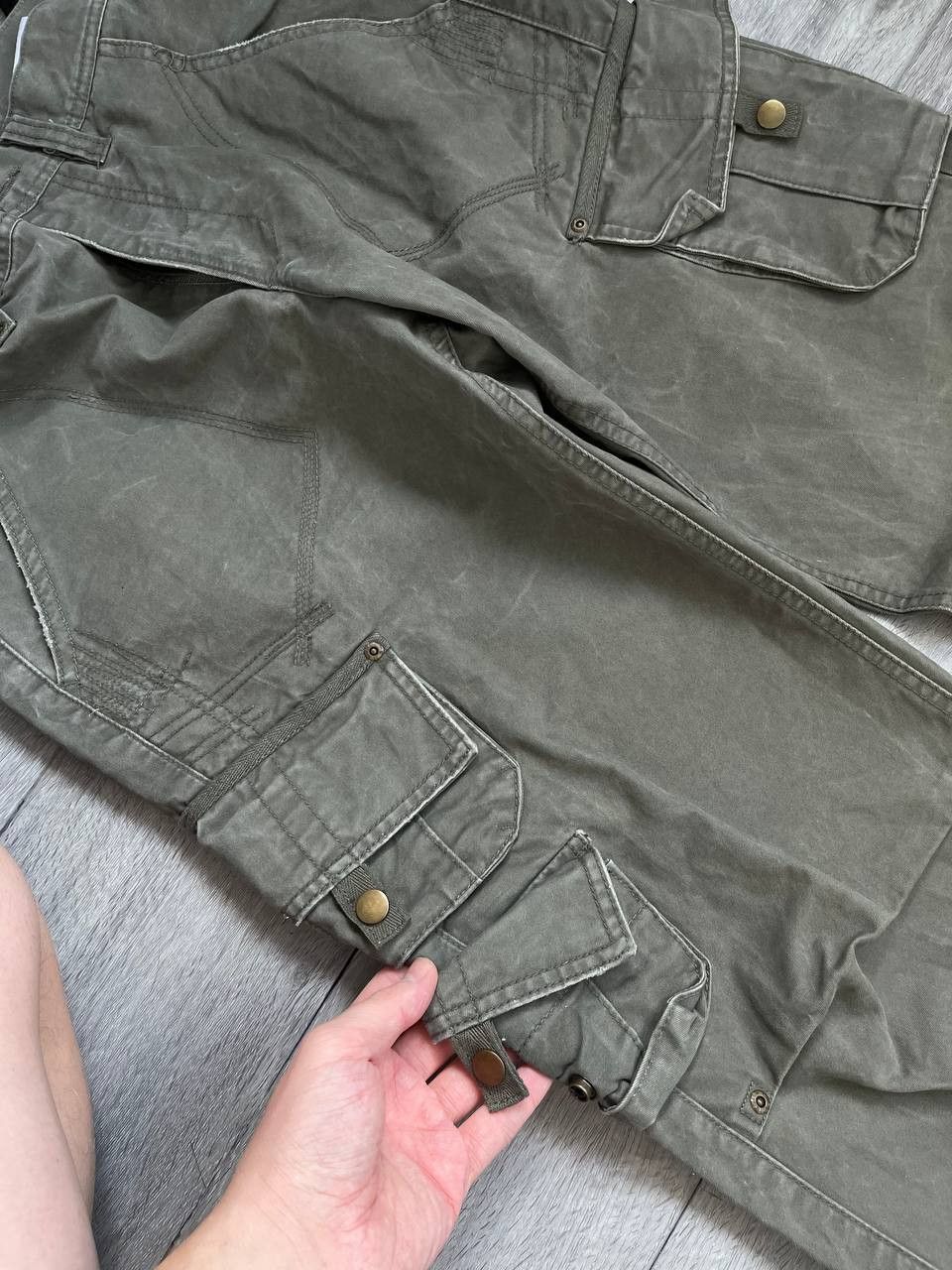 Japanese Brand × Streetwear × Vintage vintage rare cargo japanese brand cargo pants Size US 34 / EU 50 - 6 Thumbnail