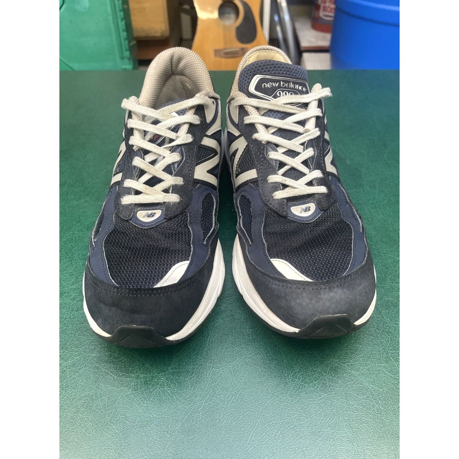 New Balance New Balance 990 v6 M990NV6 Made in USA Navy Suede Sneaker Men 12.5 US 2023 Size US 12 / EU 45 - 2 Thumbnail