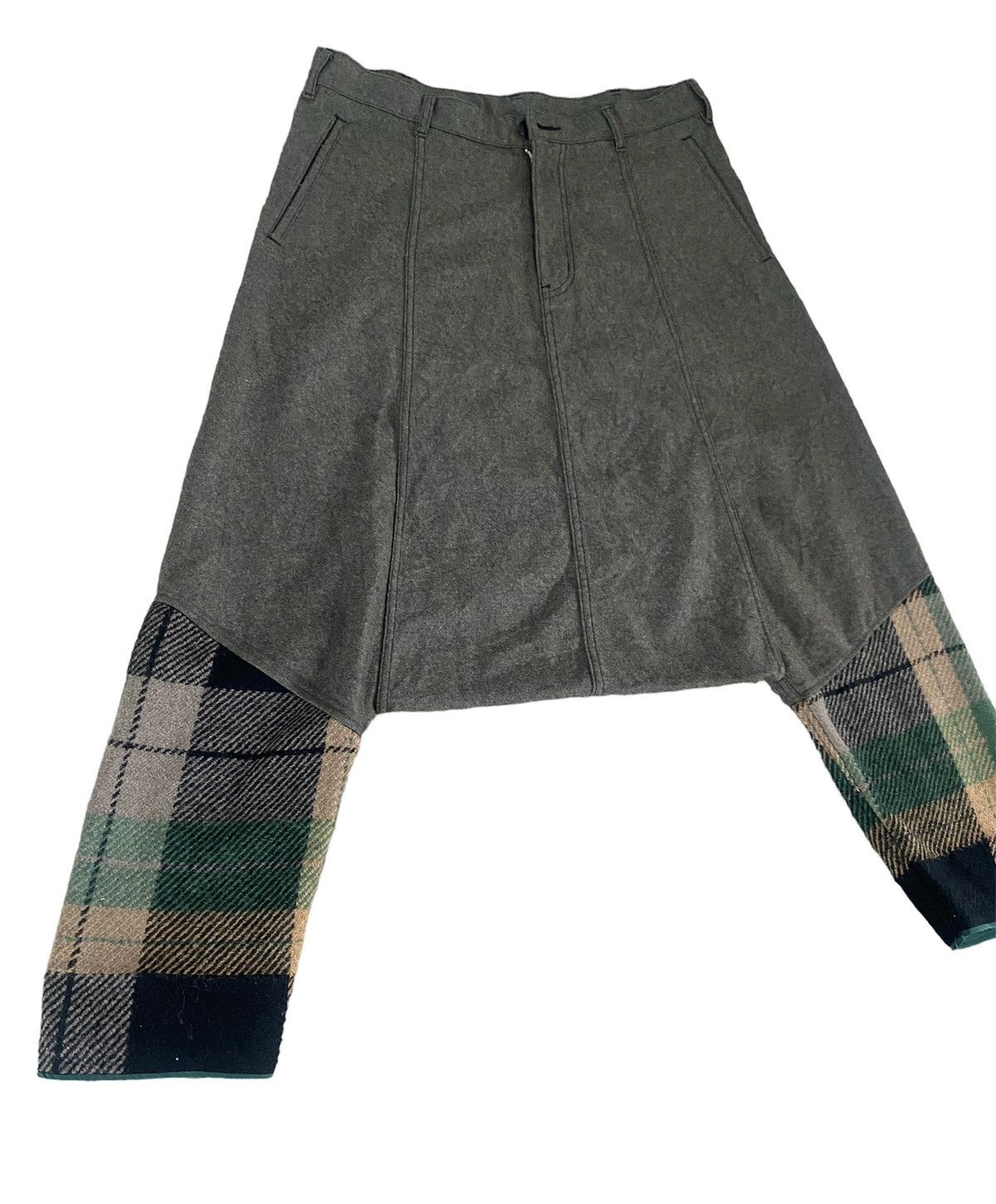 Comme des Garcons Homme Plus COMME DES GARCONS HOMME PLUS SARROUEL PANTS CUSTOM HERRINGB Size US 34 / EU 50 - 2 Thumbnail