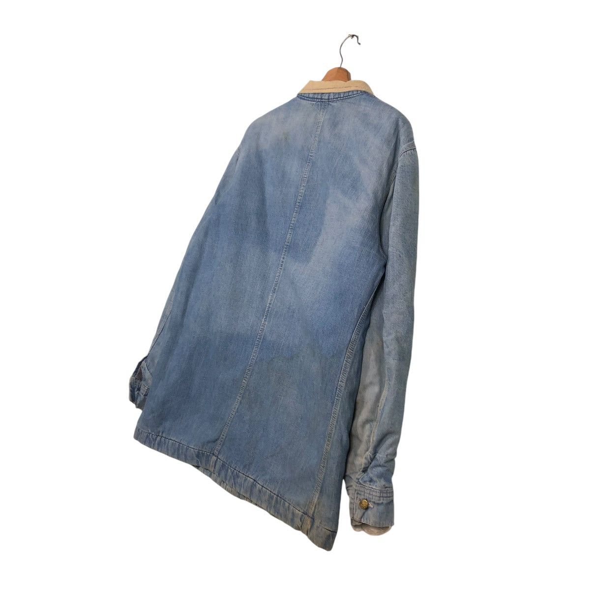Lee 🔥VINTAGE CHORE WORKER JACKET LEE MADE IN USA BLANKET DENIM Size US M / EU 48-50 / 2 - 12 Thumbnail