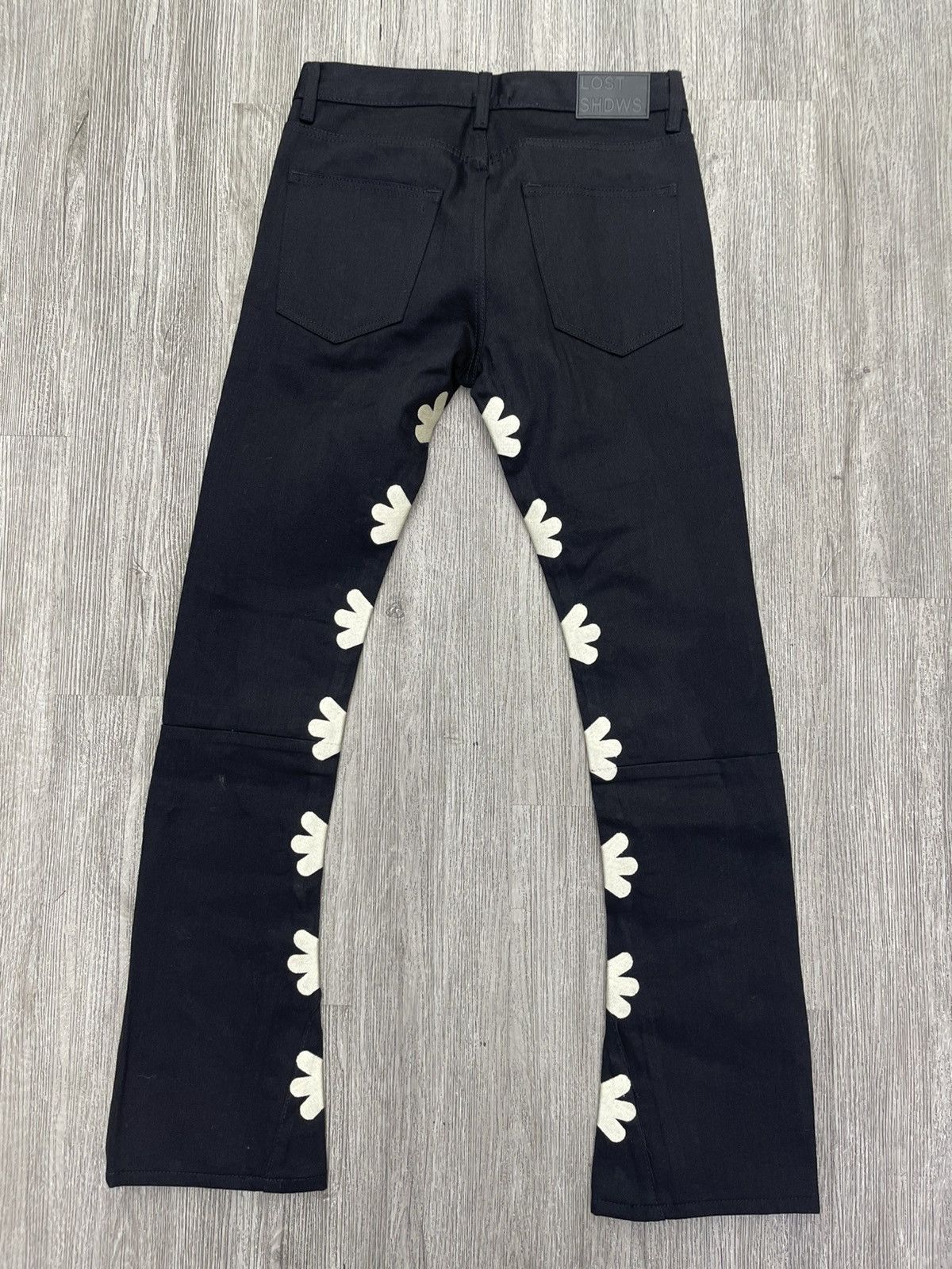 LOSTSHDWS Lost Shdws Denim jeans ( black/cream) Size US 30 / EU 46 - 2 Thumbnail