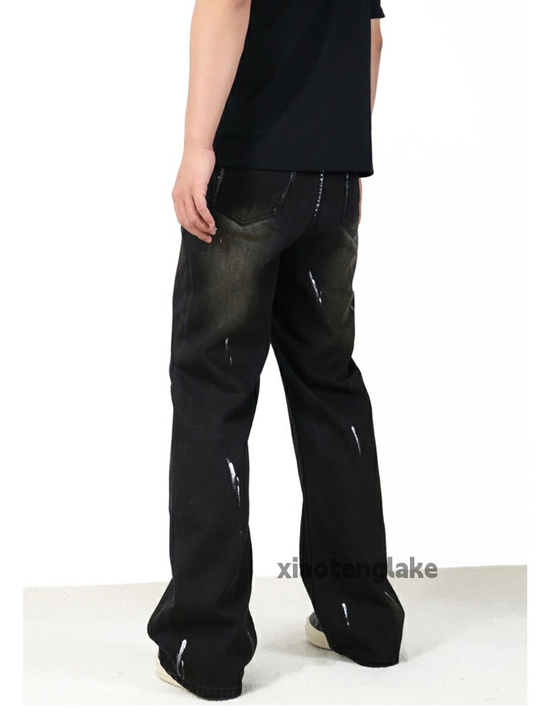 Jean × Vintage washed faded y2k skate hiphop punk flared jeans Size US 30 / EU 46 - 5 Thumbnail