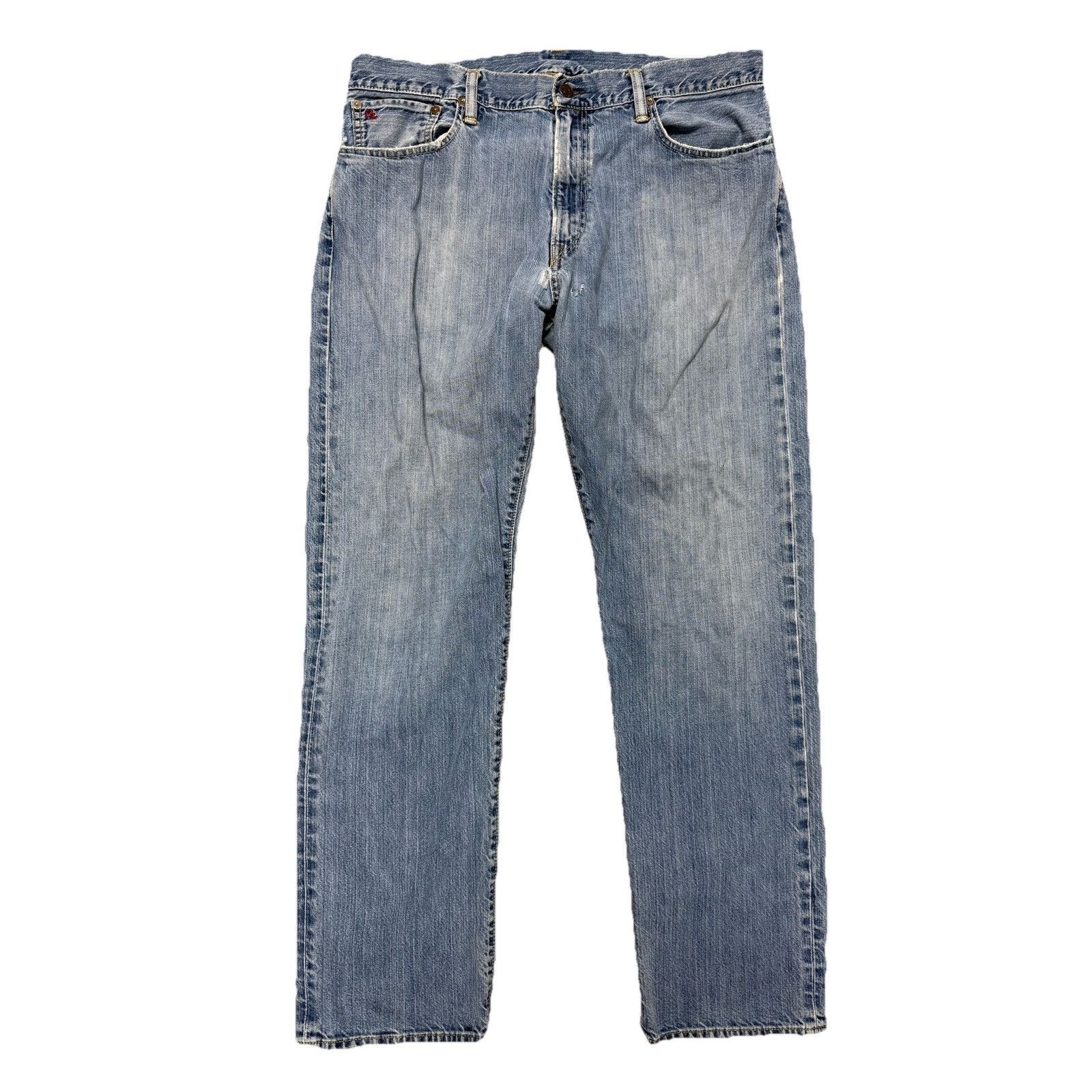 Richer Poorer Polo Ralph Lauren Jeans Mens 36x32 Medium Wash Denim Size US 36 / EU 52 - 1 Thumbnail