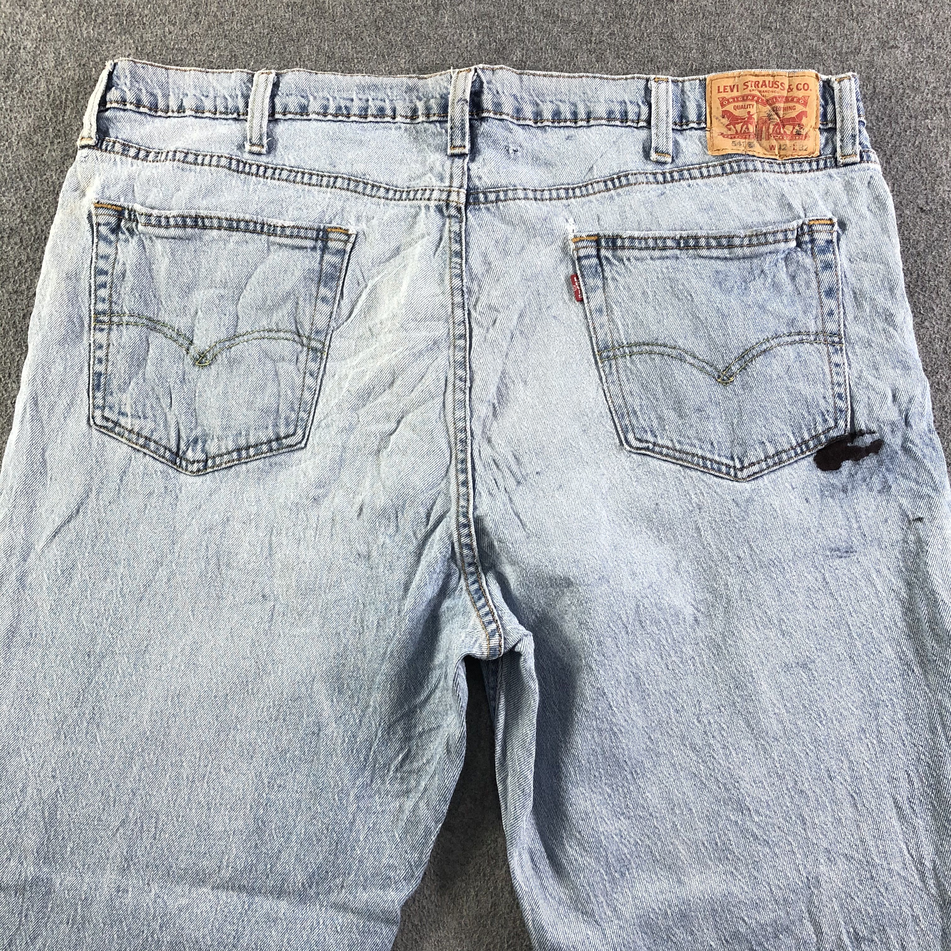 Levi's Vintage Light Wash Levis 541 Jeans-J4319 Size US 43 - 4 Thumbnail