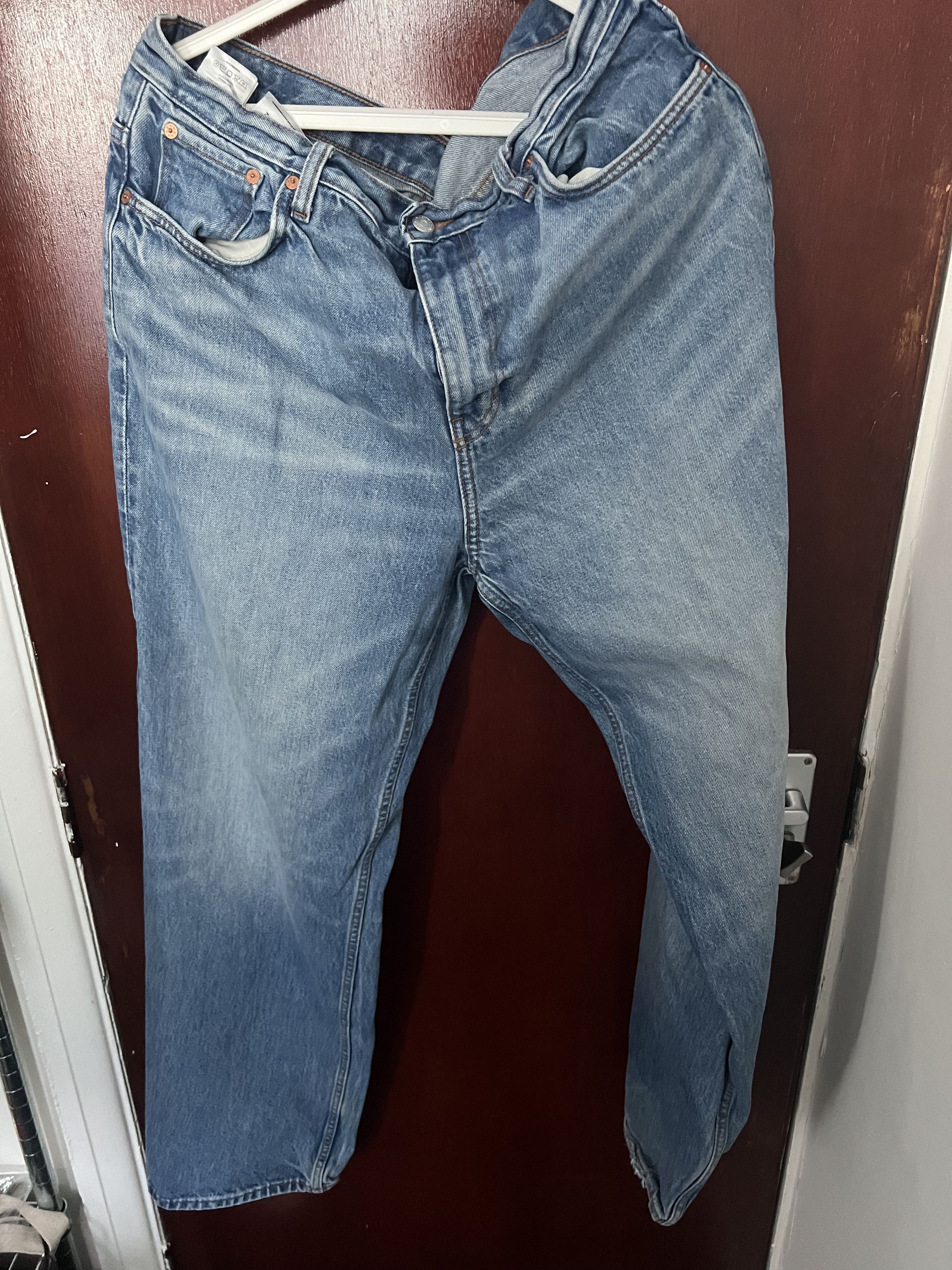 Japanese Brand × Vintage Light blue jeans Size US 34 / EU 50 - 1 Thumbnail