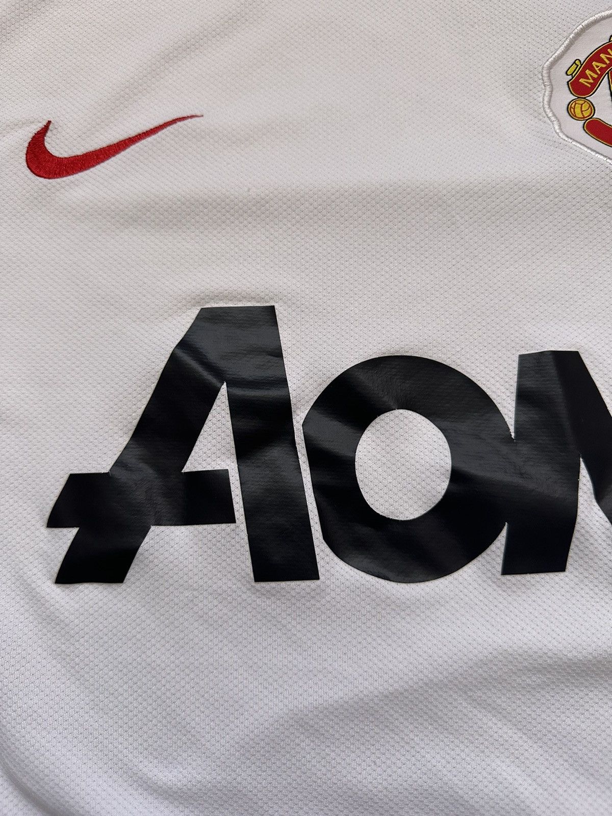 Nike 2010/11 Nike Manchester United FC Away Soccer Jersey Size US L / EU 52-54 / 3 - 7 Thumbnail