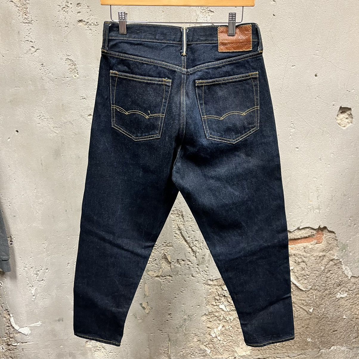 American Eagle Outfitters American Eagle Selvedge Raw Denim Relaxed Taper Jeans 29x32 Size US 29 - 7 Thumbnail