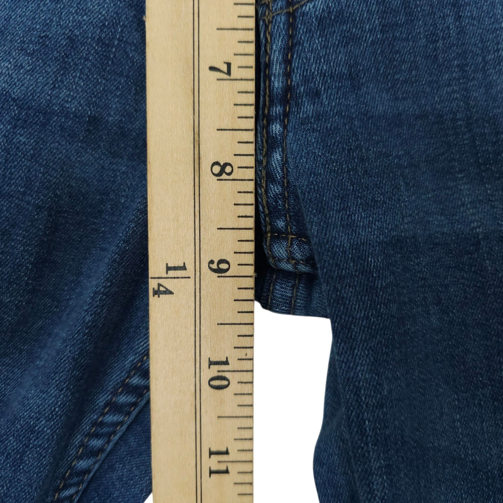 Levi's Levis 524 Bootcut Jeans Womens 32 Mid Rise Medium Wash Whisk Size 24" / US 00 / IT 34 - 14 Thumbnail