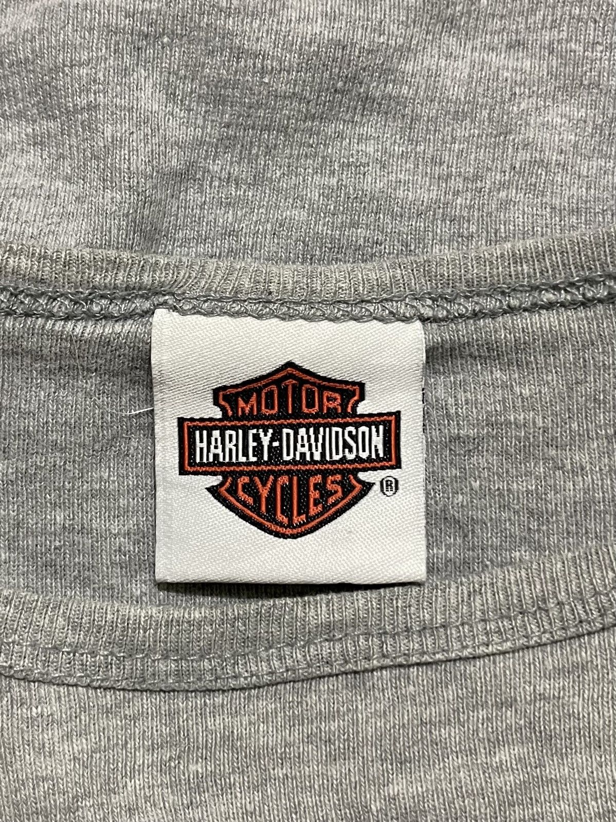 Harley Davidson × Vintage Harley Davidson Flame Sleeve Size XL / US 12-14 / IT 48-50 - 16 Thumbnail