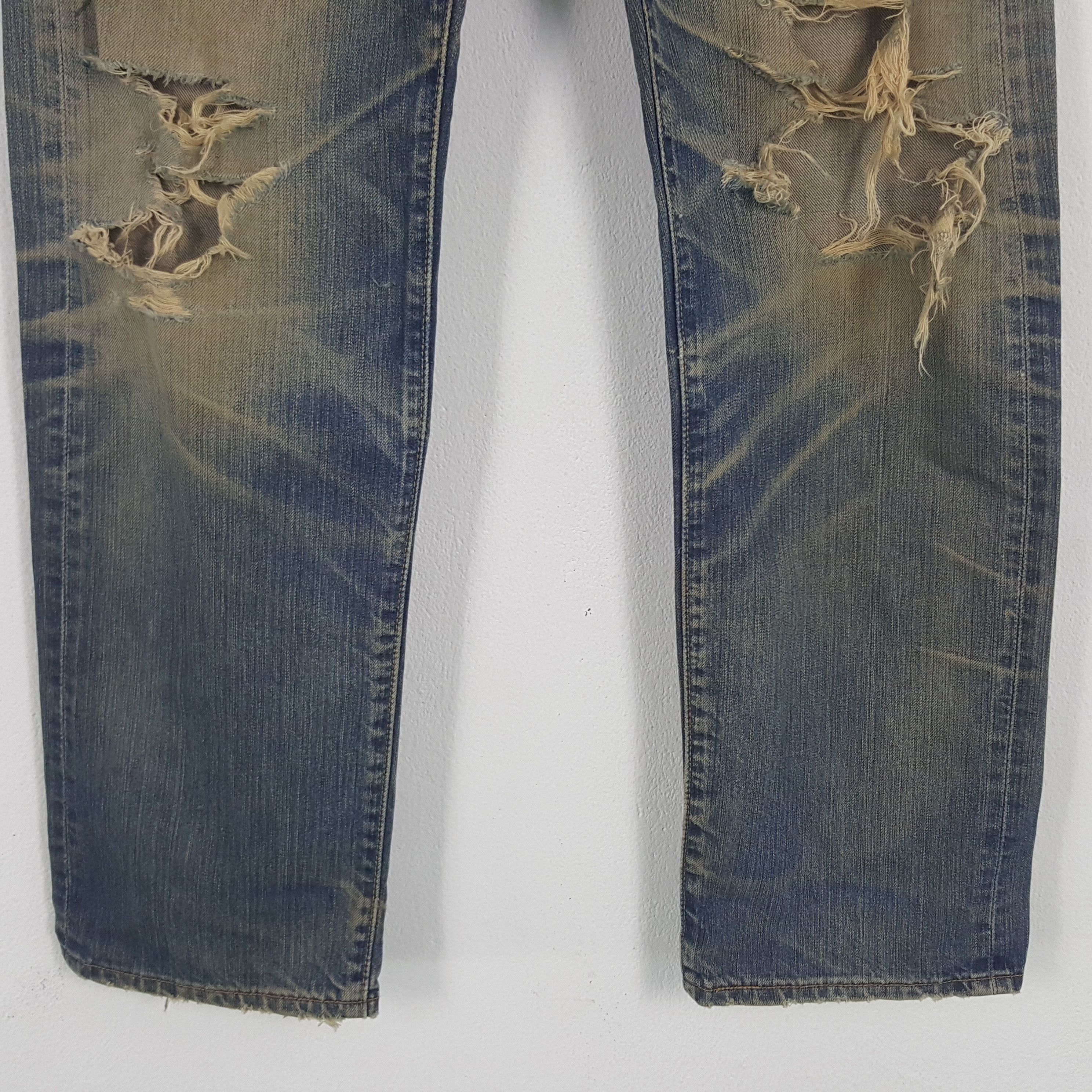 Levi's × Vintage Vintage Levis Distressed Style Denim Jeans Size US 31 - 3 Thumbnail