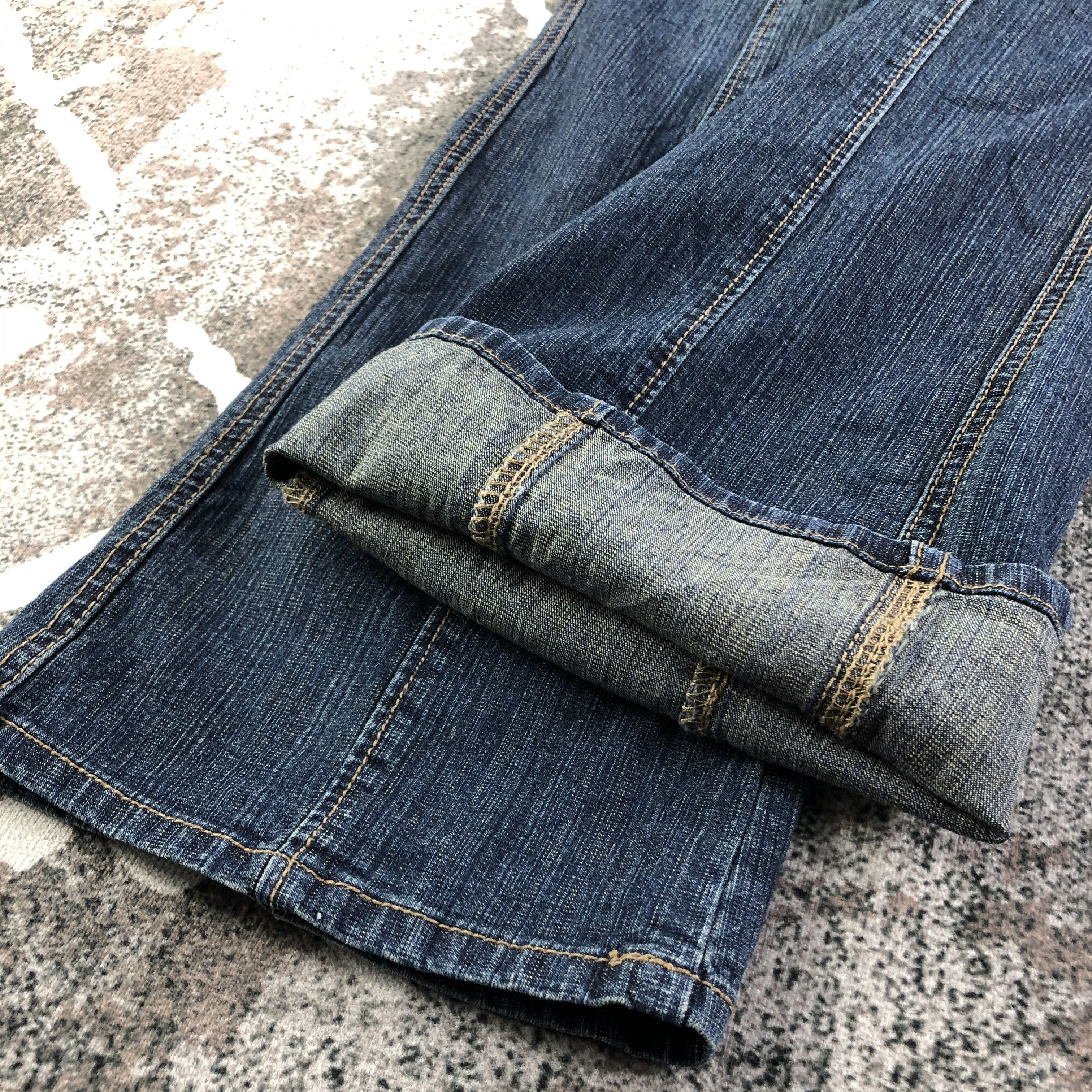 Japanese Brand Japanese Brand Advantage Jeans Blue Flare Denim KJ1813 Size 30" / US 8 / IT 44 - 5 Thumbnail