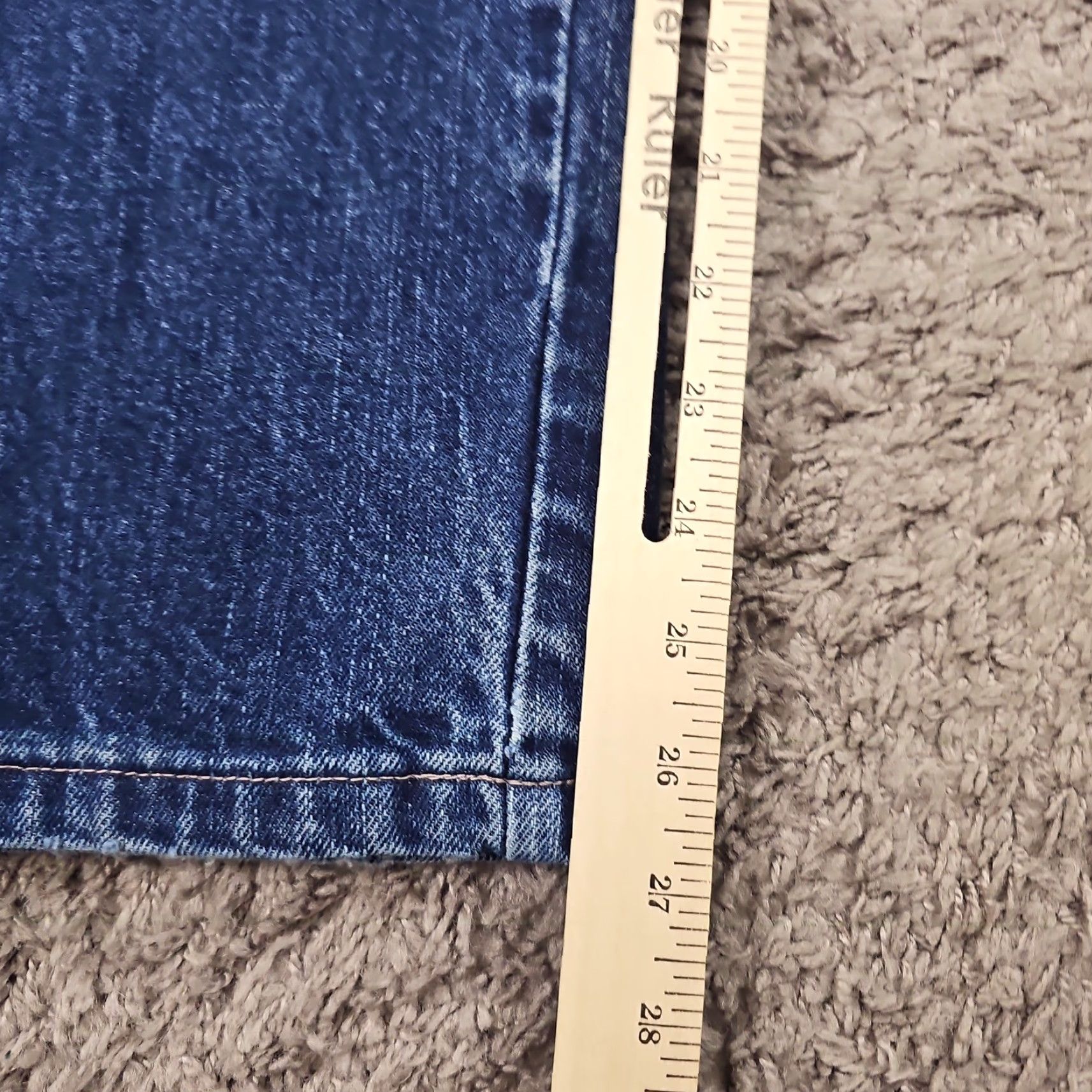 Dickies Dickies Jeans Mens 32 Straight Dark Wash FR Flame Resistant Relaxed Workwear Size US 30 / EU 46 - 6 Thumbnail